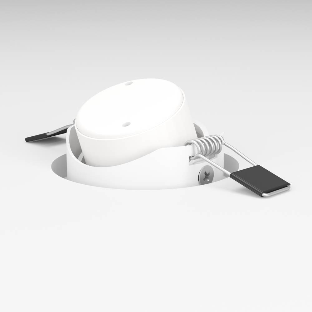 EGLO Deckenleuchte »SALICETO«, Leuchtmittel LED-Modul | LED fest integriert, LED, Einbaupot, Wohnzimmerleuchte, 4,2x8,8x4,2cm, Ausschnitt 6,8cm