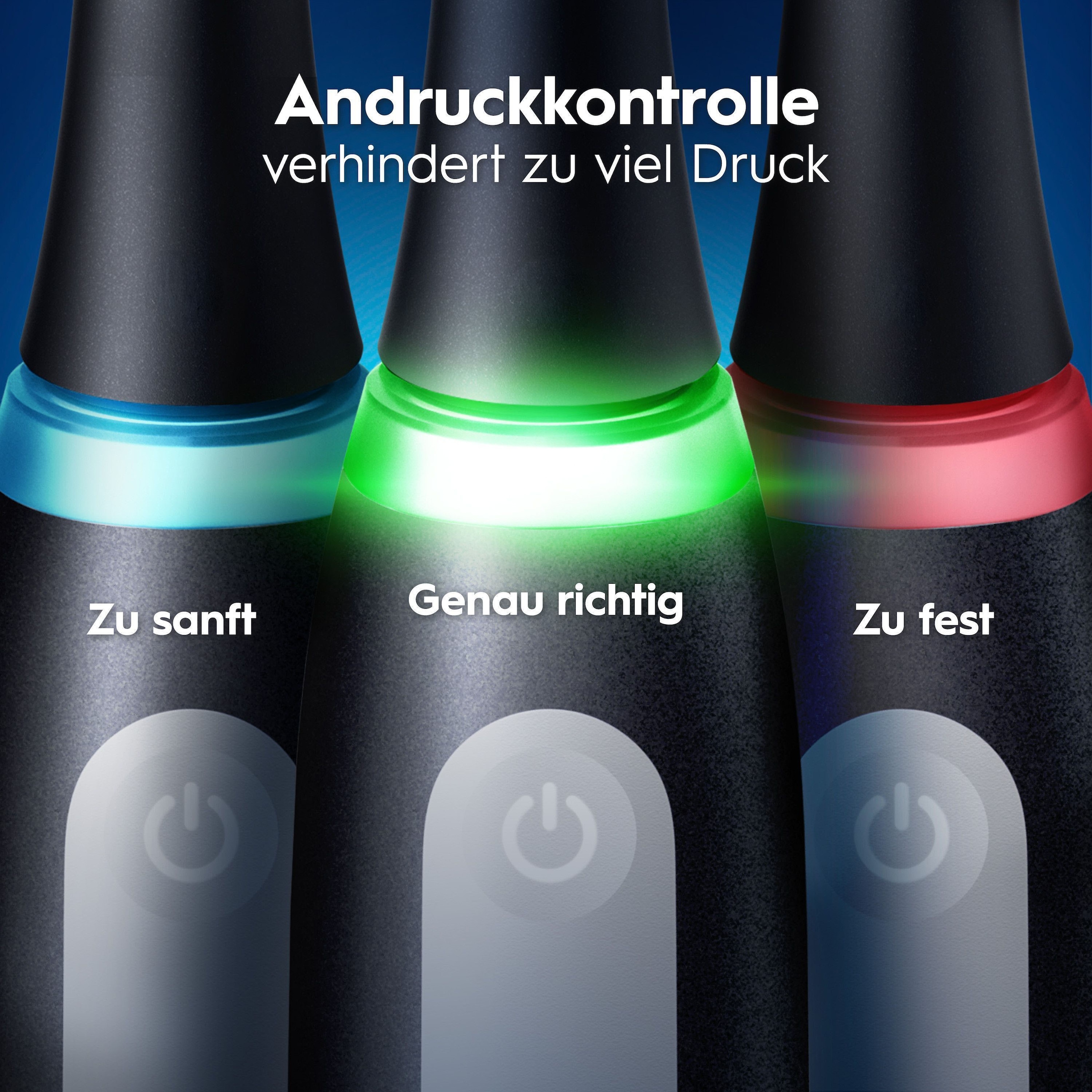Oral-B Elektrische Zahnbürste »iO Series 3 Doppelpack« 2 Stk. Aufsteckbürsten Magnet-Technologie