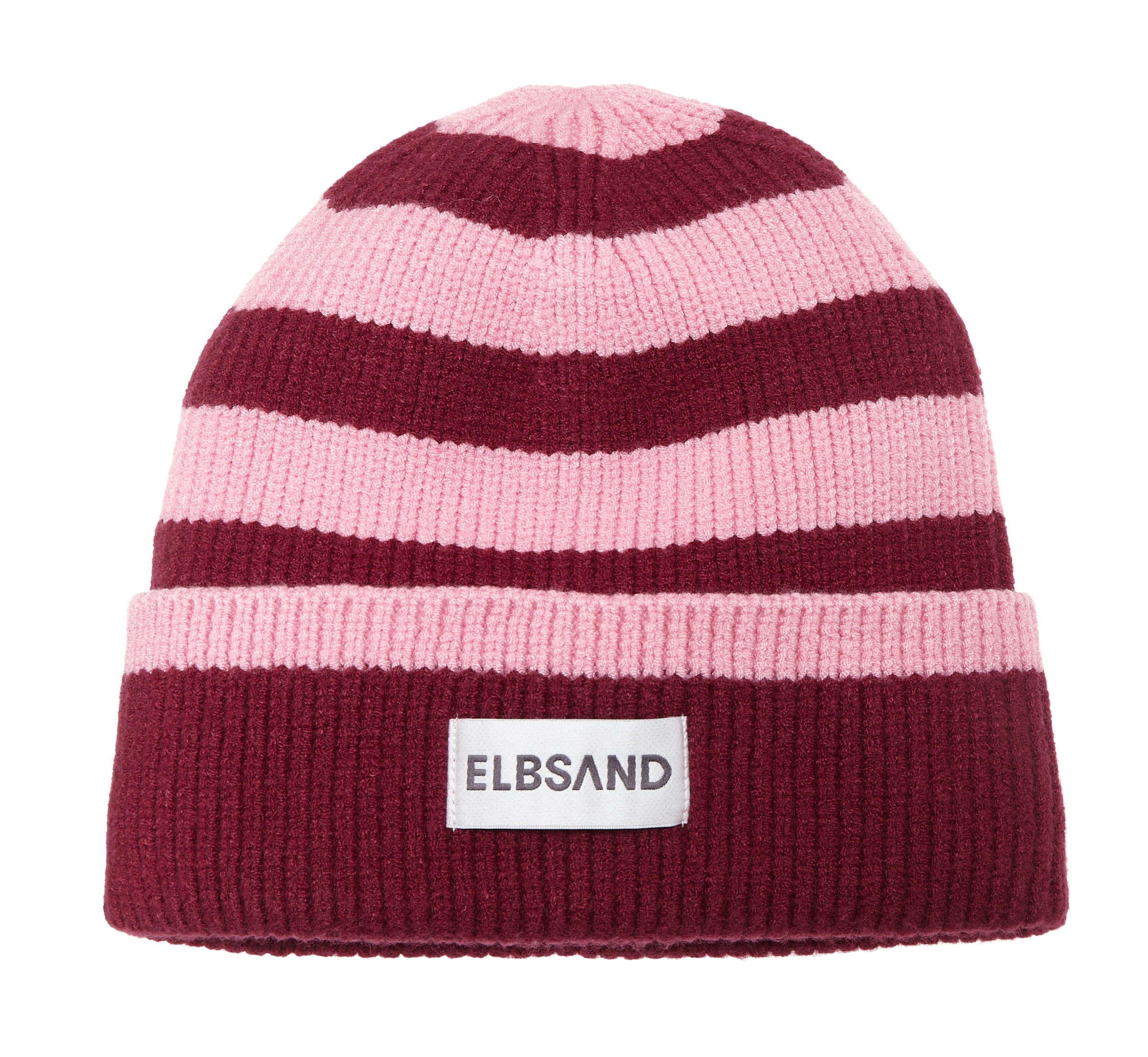 Elbsand Strickmütze, Beanie, Wintermütze, Mütze, Grobstrick mit Umschlag, V günstig online kaufen