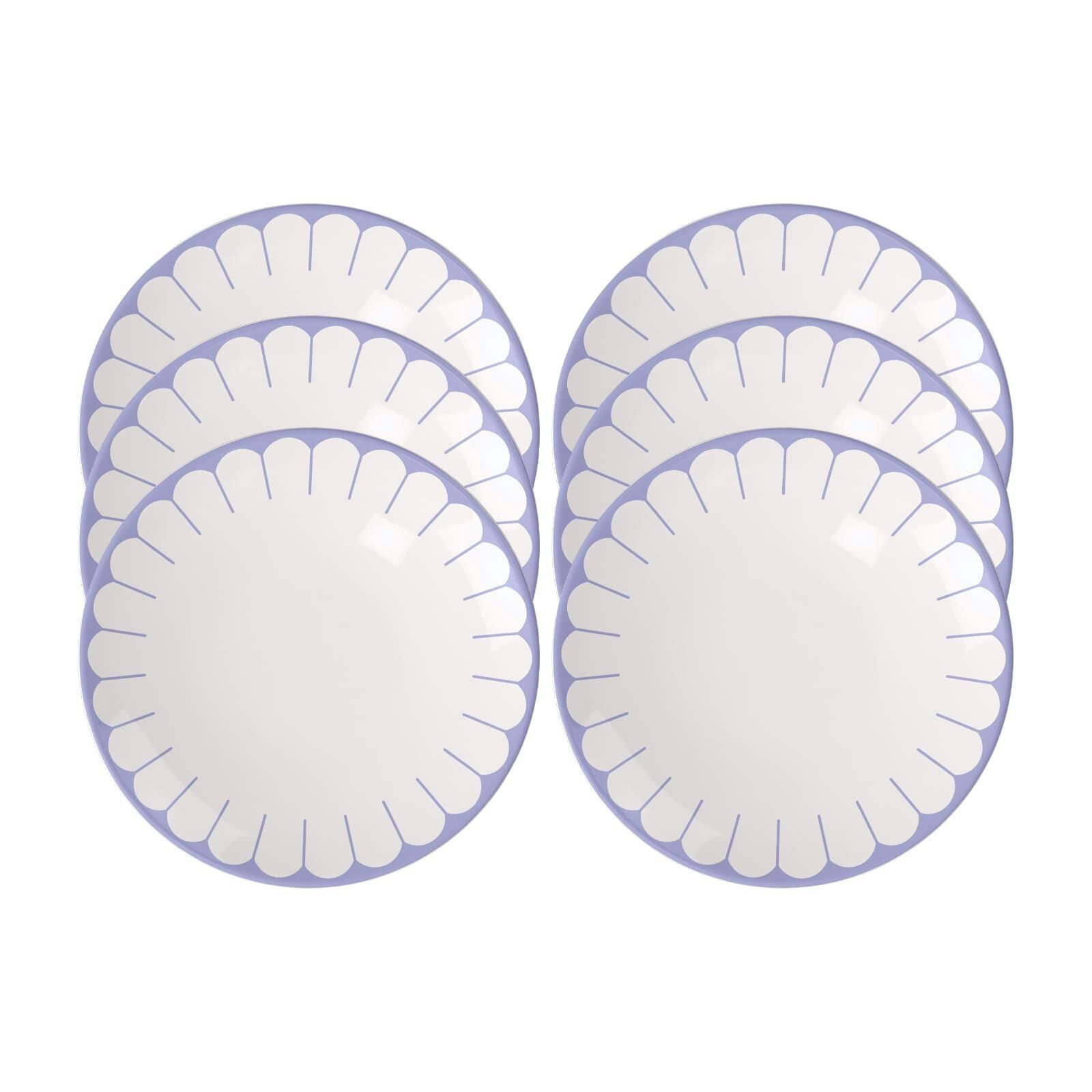 Villeroy & Boch Frühstücksteller "Frühstücksteller Fleur Couleur ø 21,2 cm 6er Set"