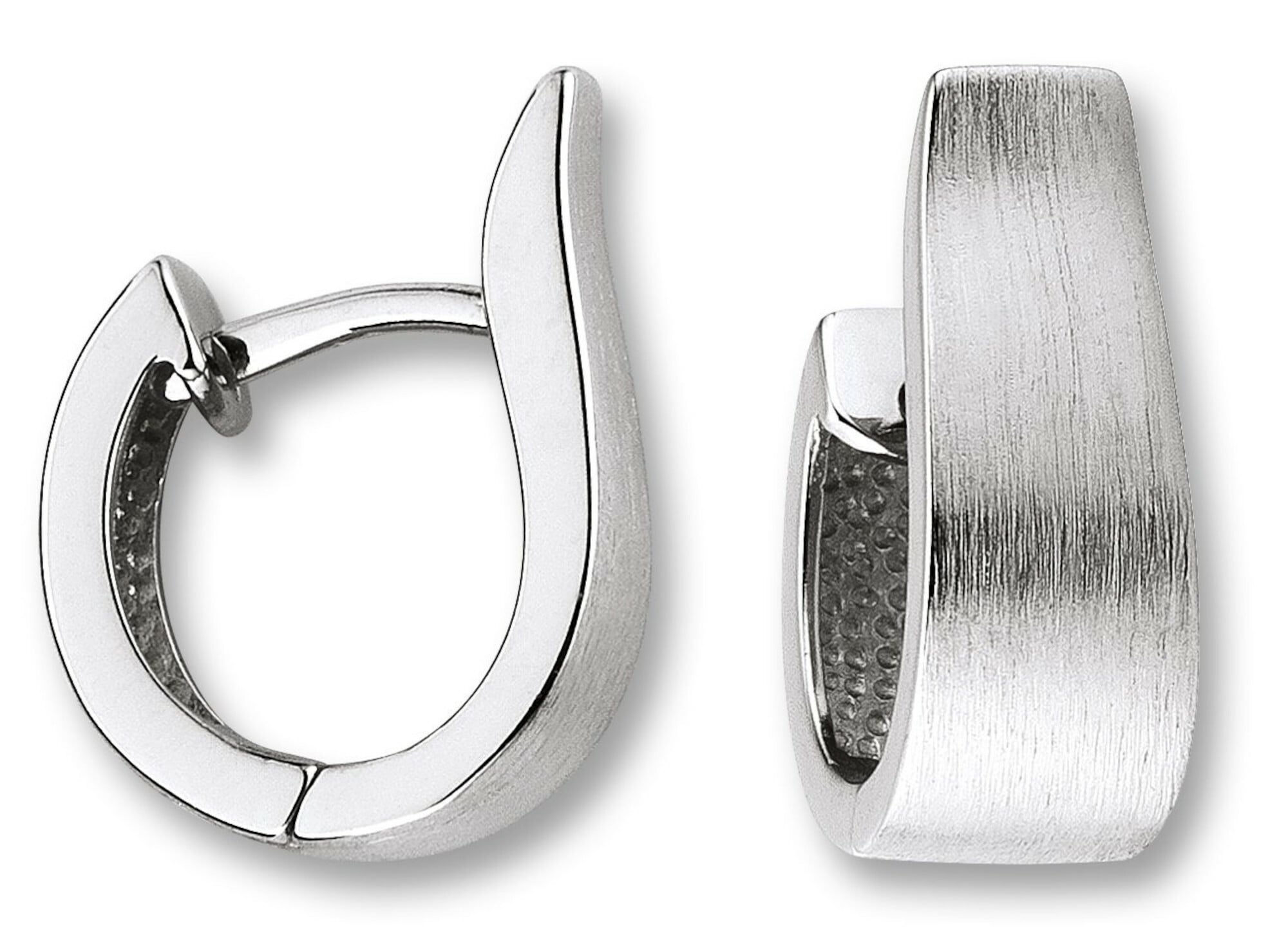 ONE ELEMENT ONE ELEMENT Hoop Earrings Silver