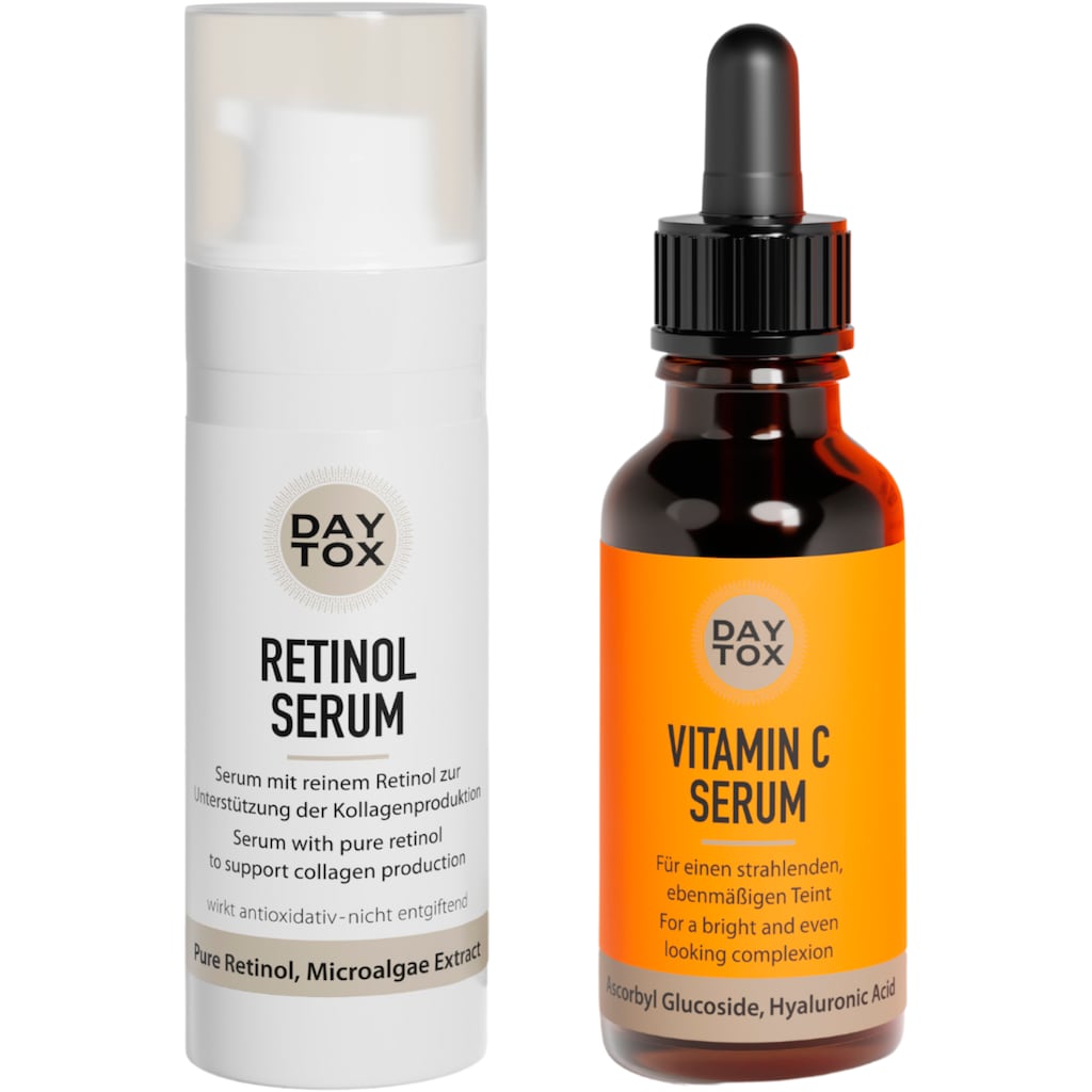 DAYTOX Gesichtspflege-Set »Vitamin Booster Duo«, (Spar-Set, 2 tlg.)