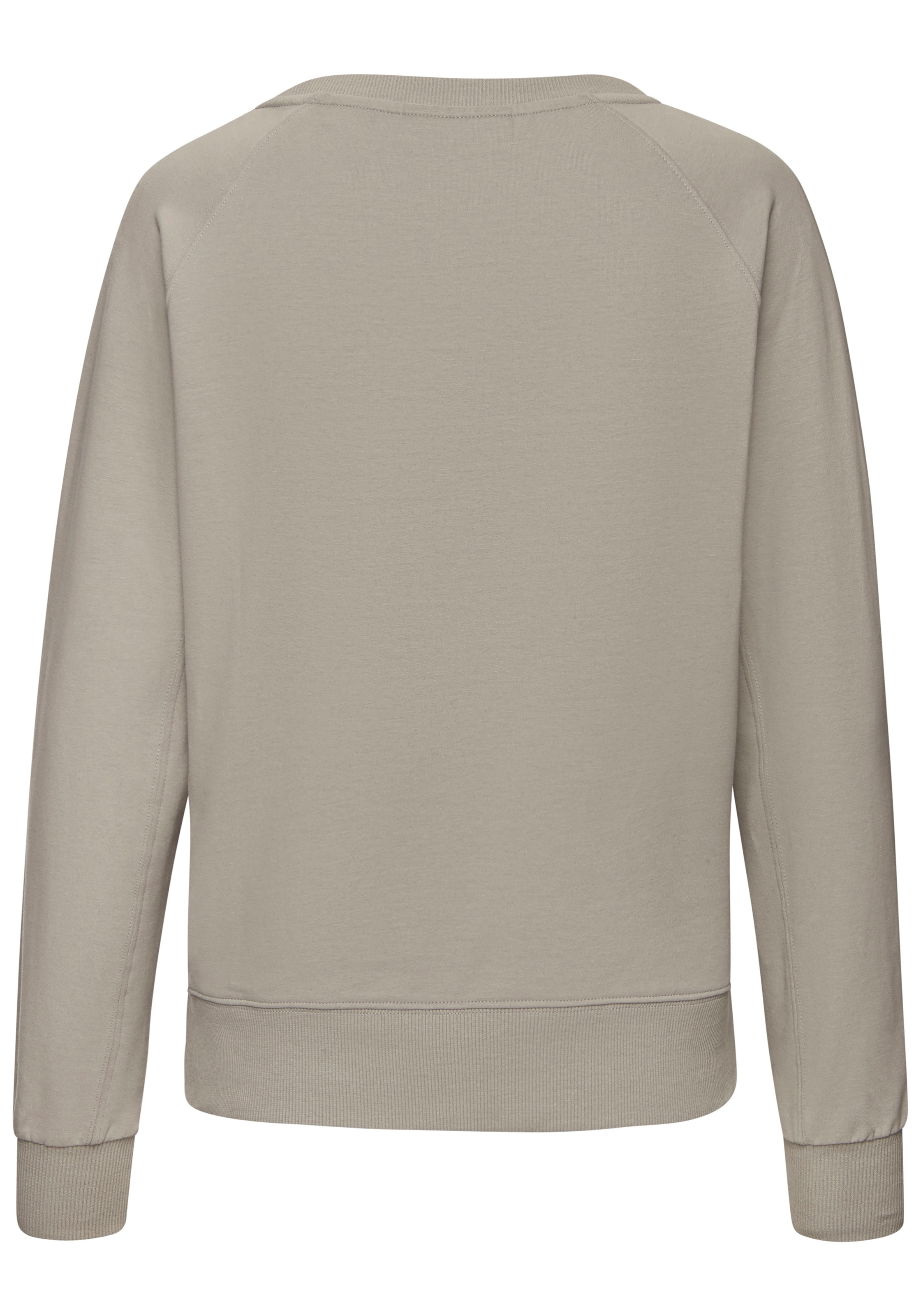 Elbsand Sweatshirt, mit Frontprint, Rundhalsausschnitt, Printpullover, casual-sportlich