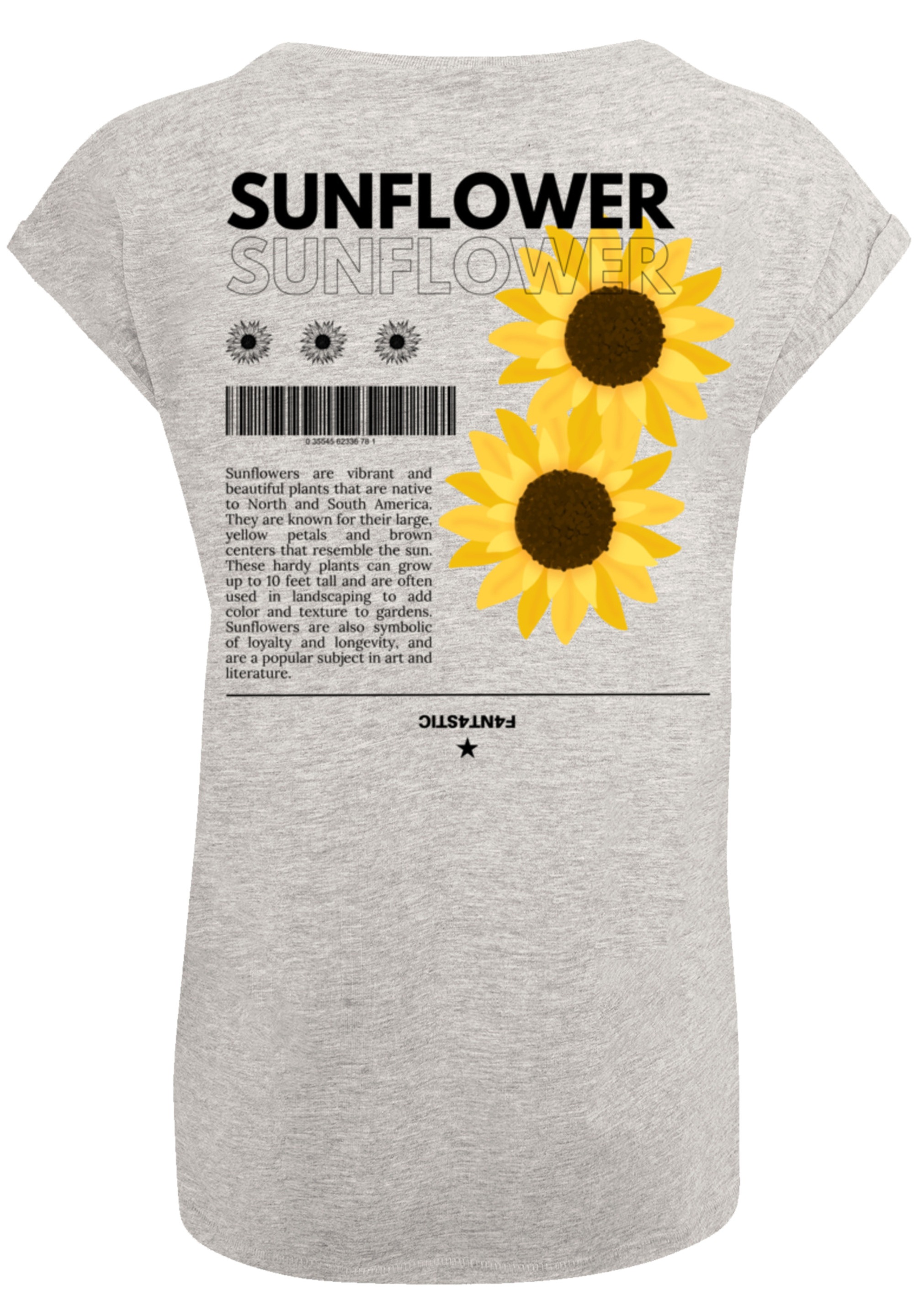 F4NT4STIC T-Shirt »Sonnenblume«, Print