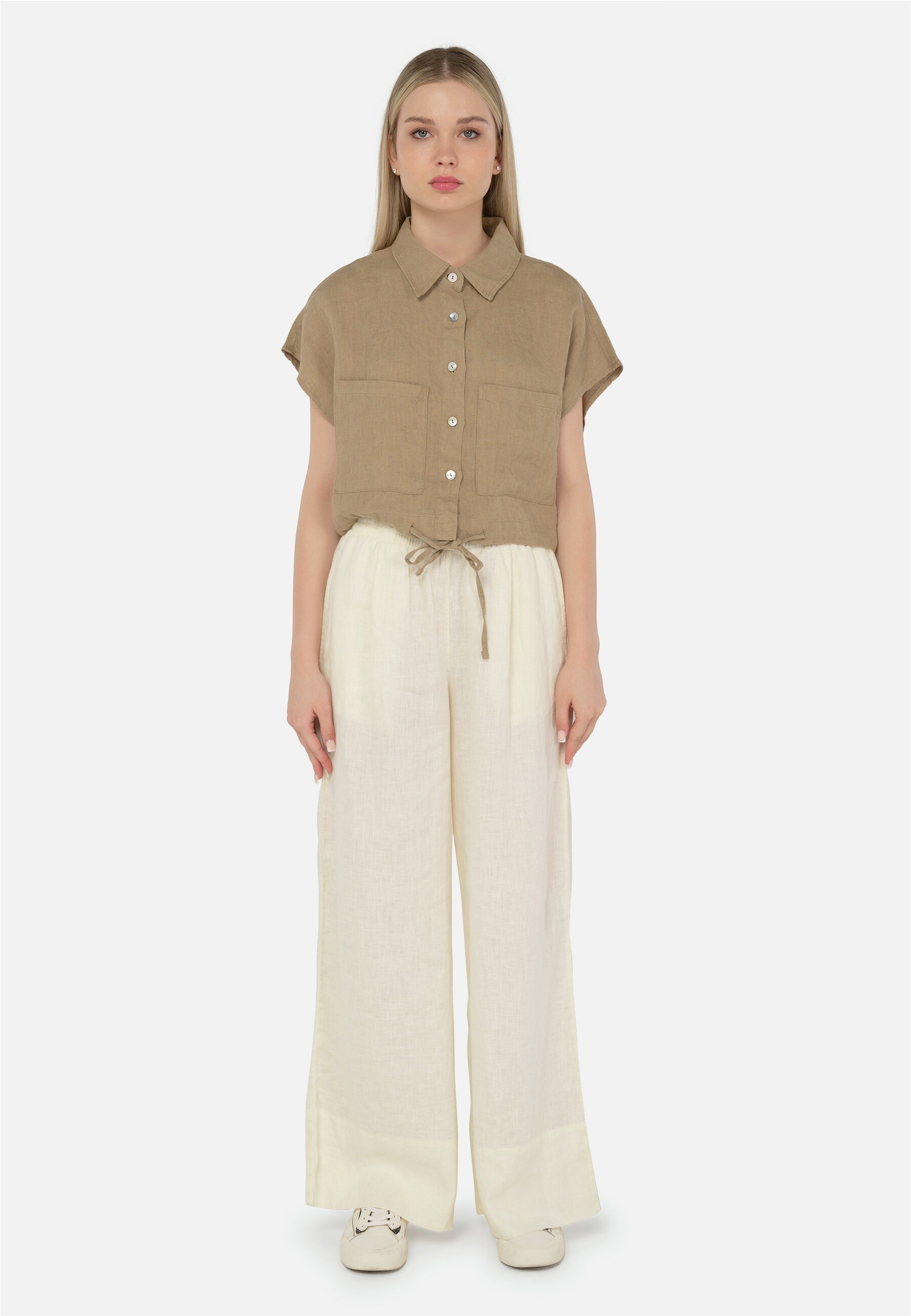 freshlions Klassische Bluse "Savannah", (1 tlg.), mit lockerer Passform günstig online kaufen