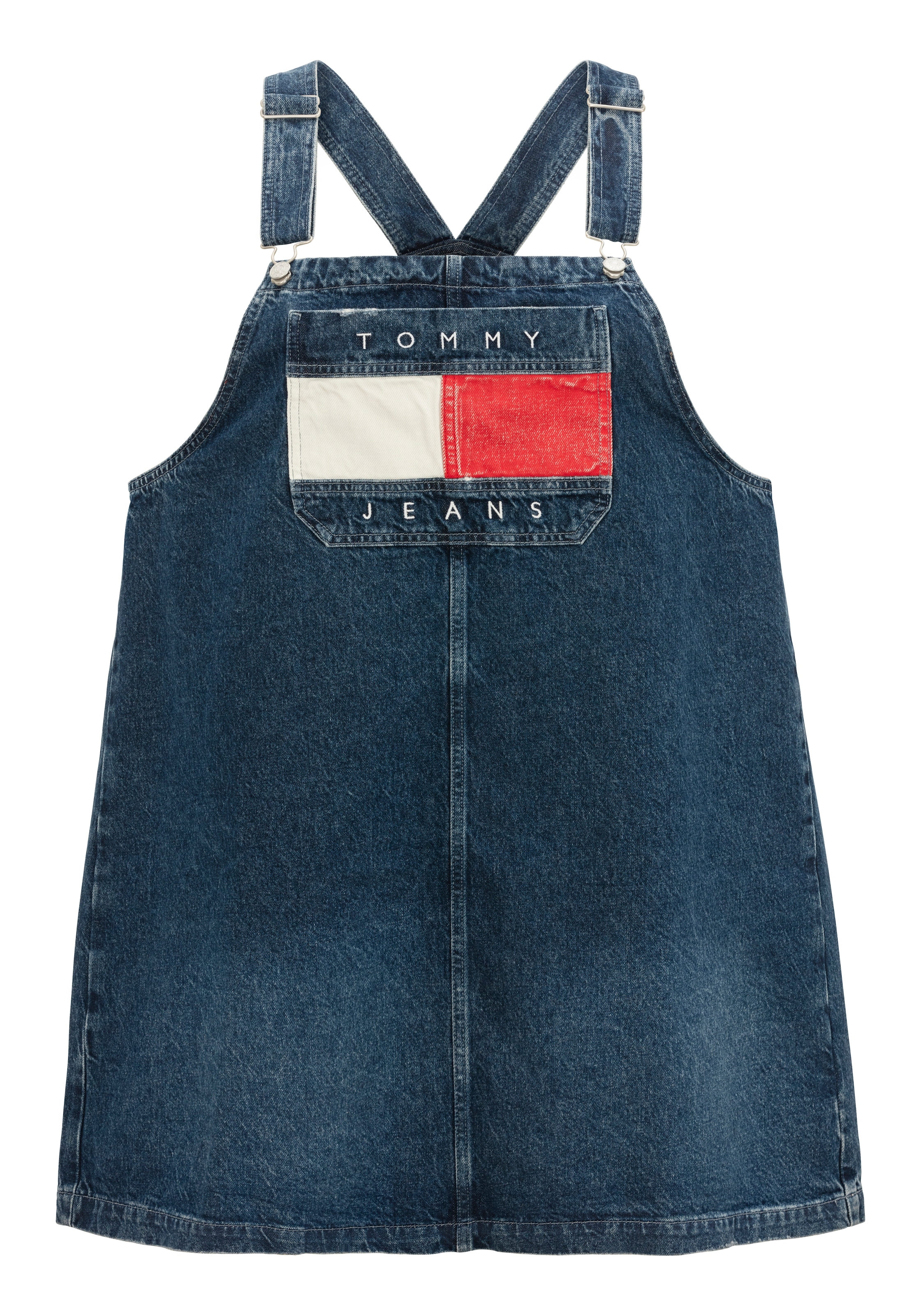 Tommy Jeans Curve Latzkleid »PINAFORE DRESS DH6031 EXT«, in Großen Größen