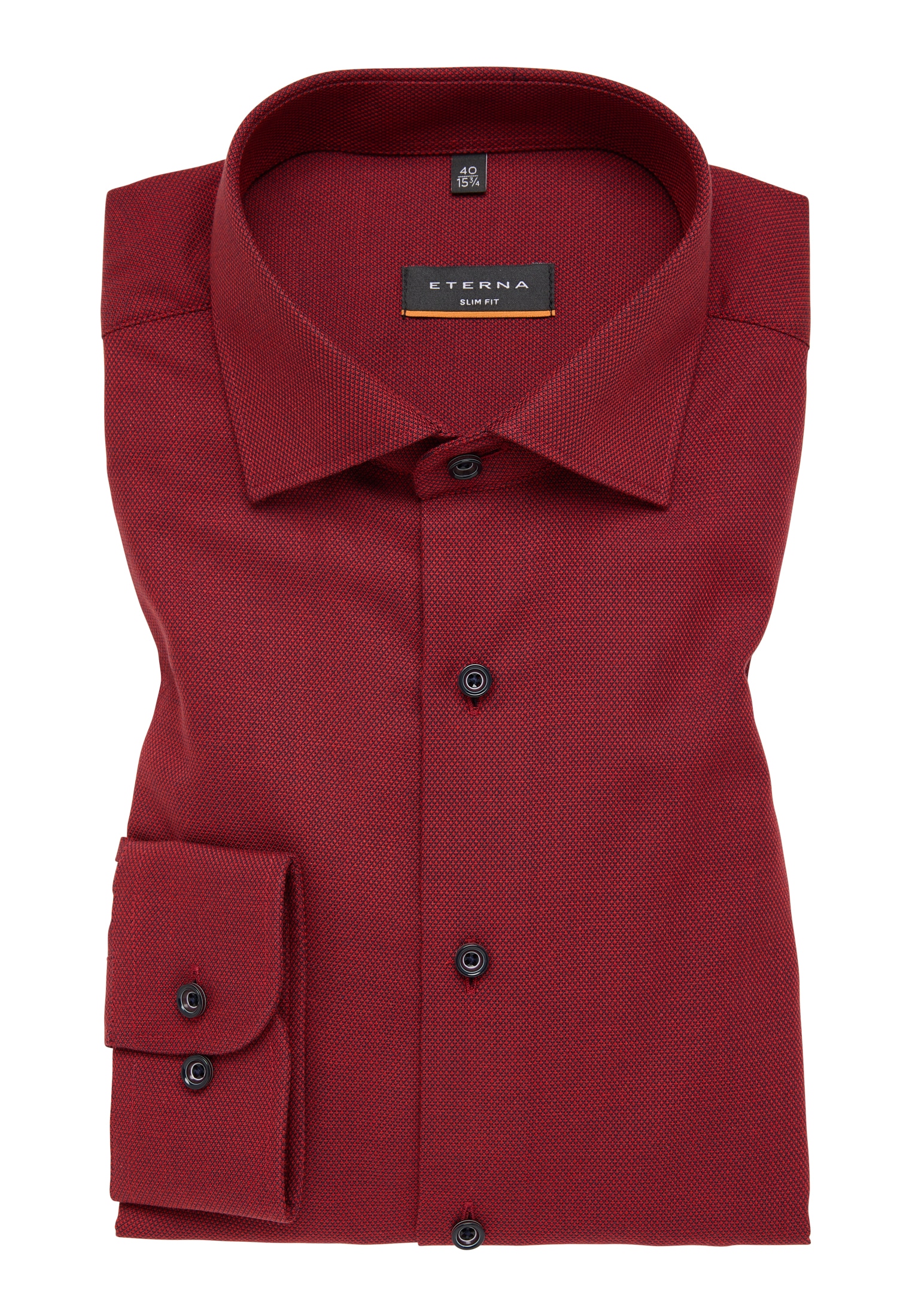 Eterna Langarmhemd »SLIM FIT«, NON IRON (bügelfrei)