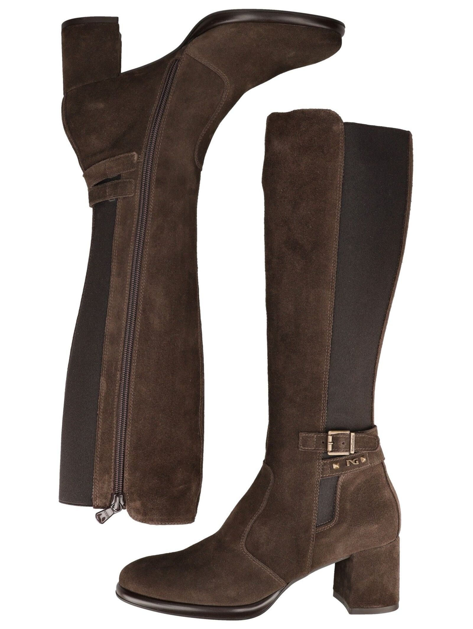 Nero Giardini Stiefel »Nero Giardini Stiefel Veloursleder/Textil«