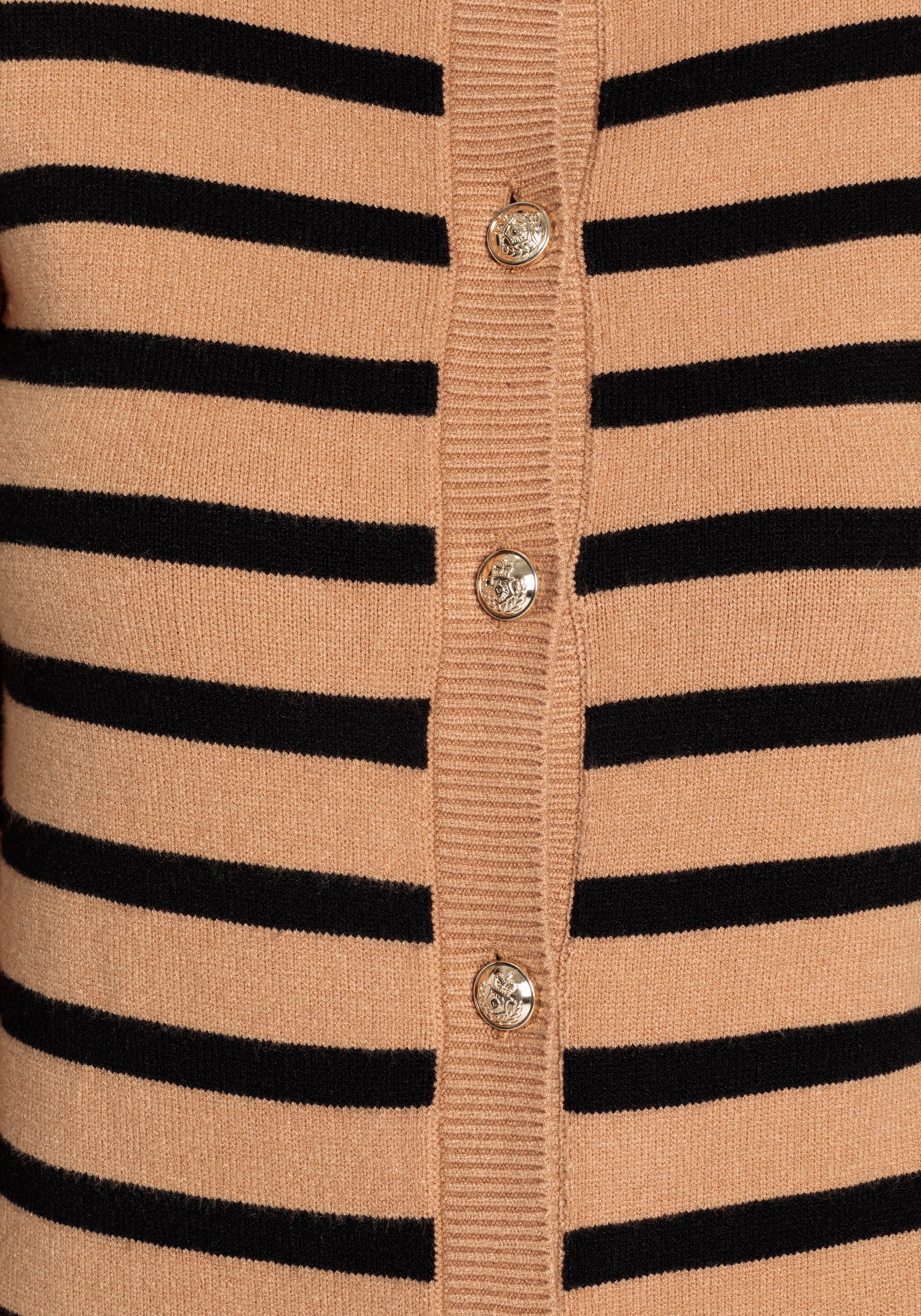 HECHTER PARIS Strickjacke, mit Kontraststreifen - NEUE KOLLEKTION