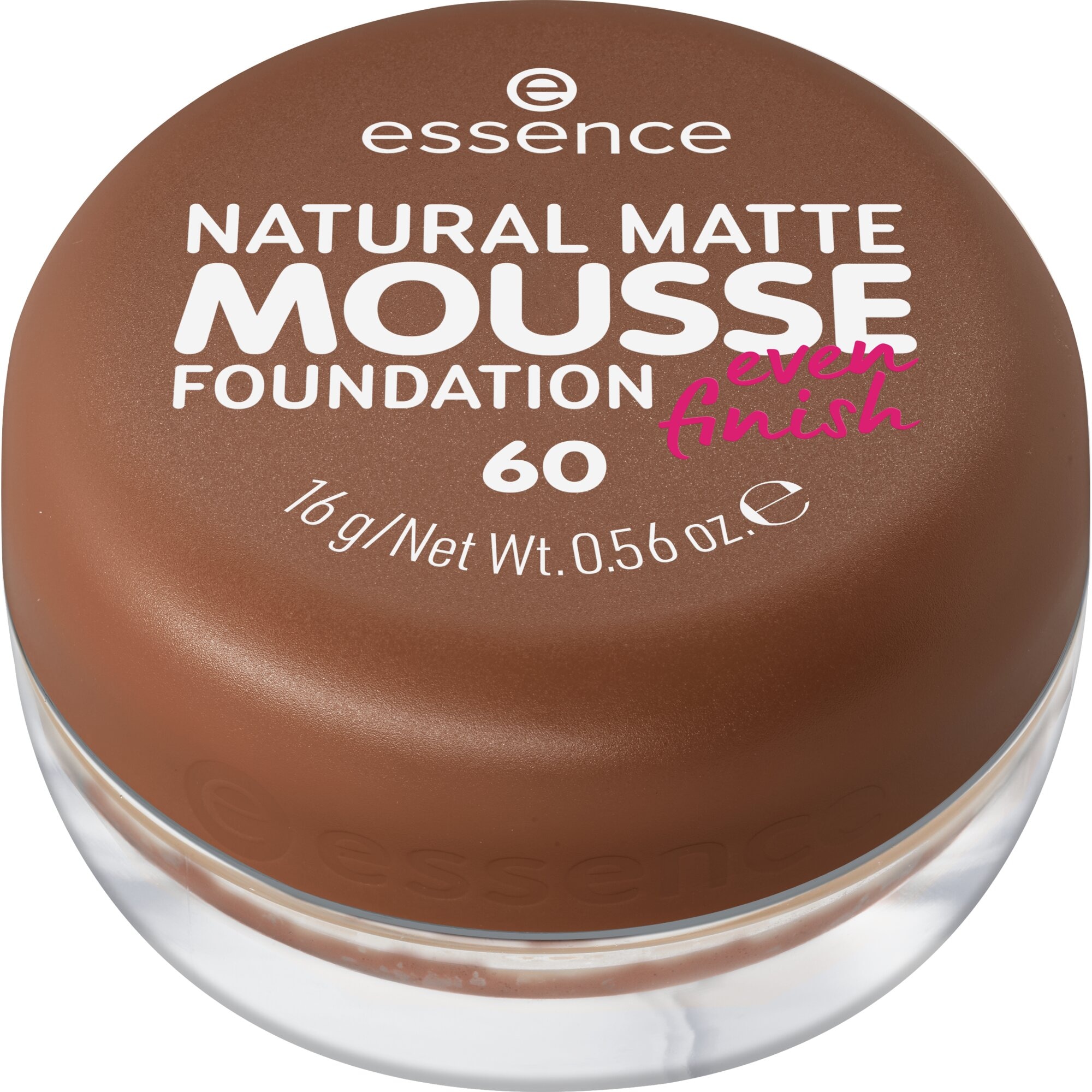 Essence Foundation »NATURAL MATTE MOUSSE FOUNDATION«, (3er Pack), mit Clean-Beauty-Textur