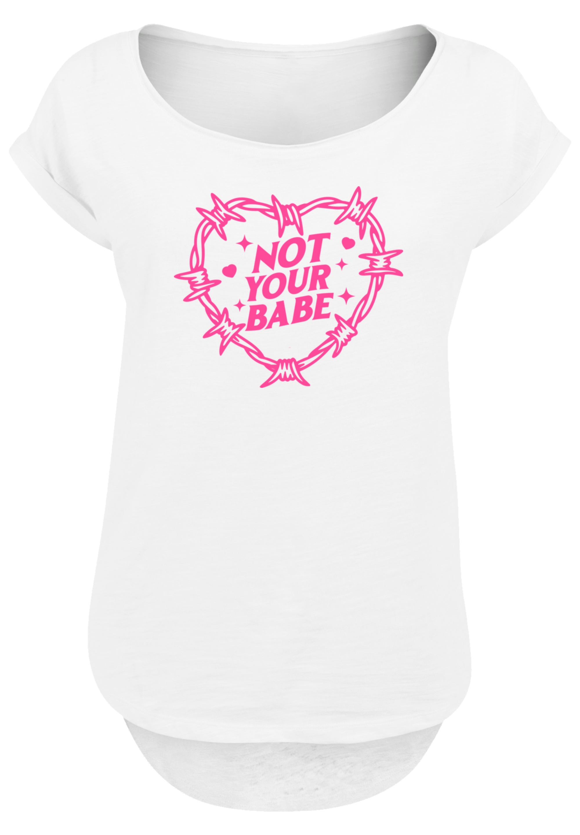 F4NT4STIC T-Shirt "Unabhängige Frau Not Your Babe Frauentag", Premium Quali günstig online kaufen
