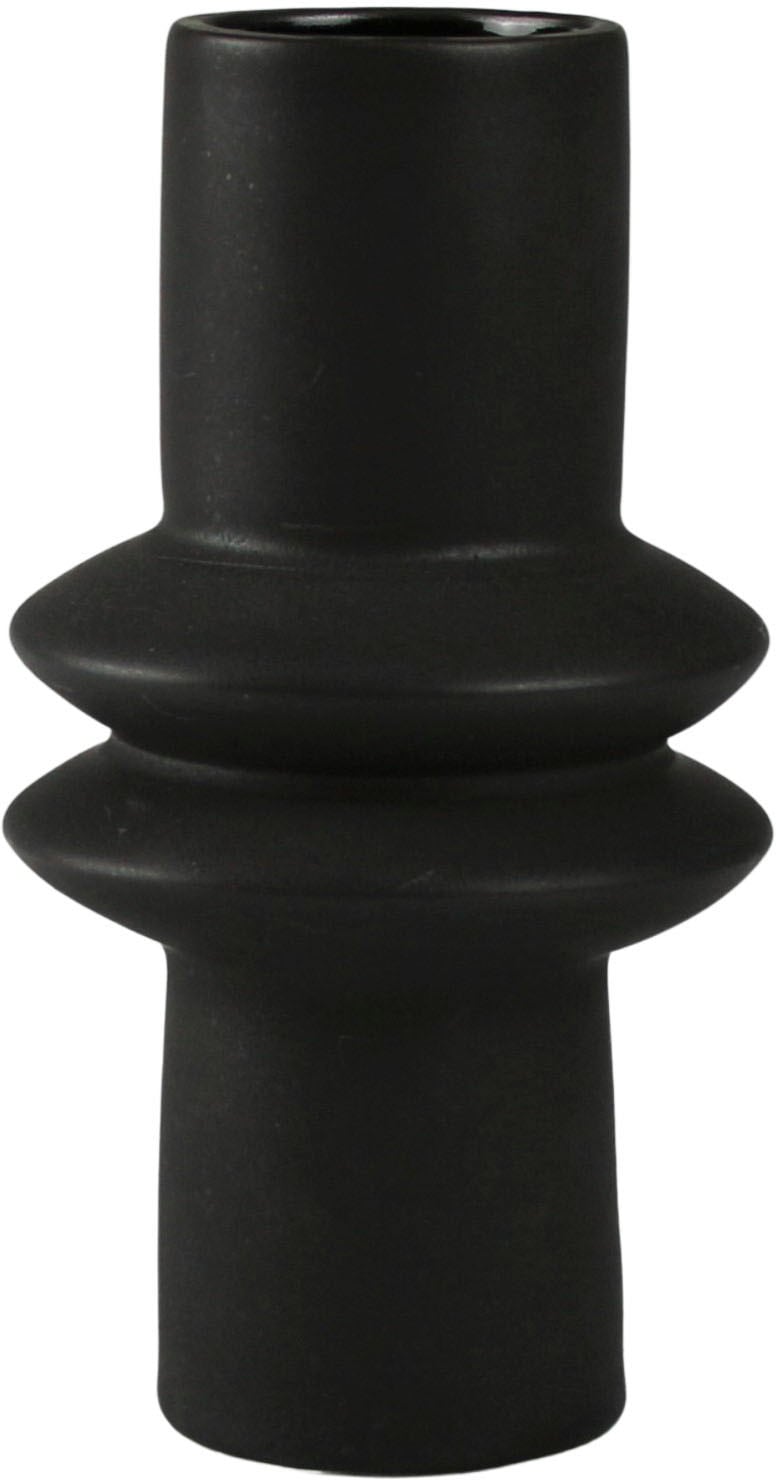 AM Design Tischvase "Blumenvase mit kunstvollen Ausbuchtungen" Dekovase aus Keramik, Höhe ca. 19,80 cm