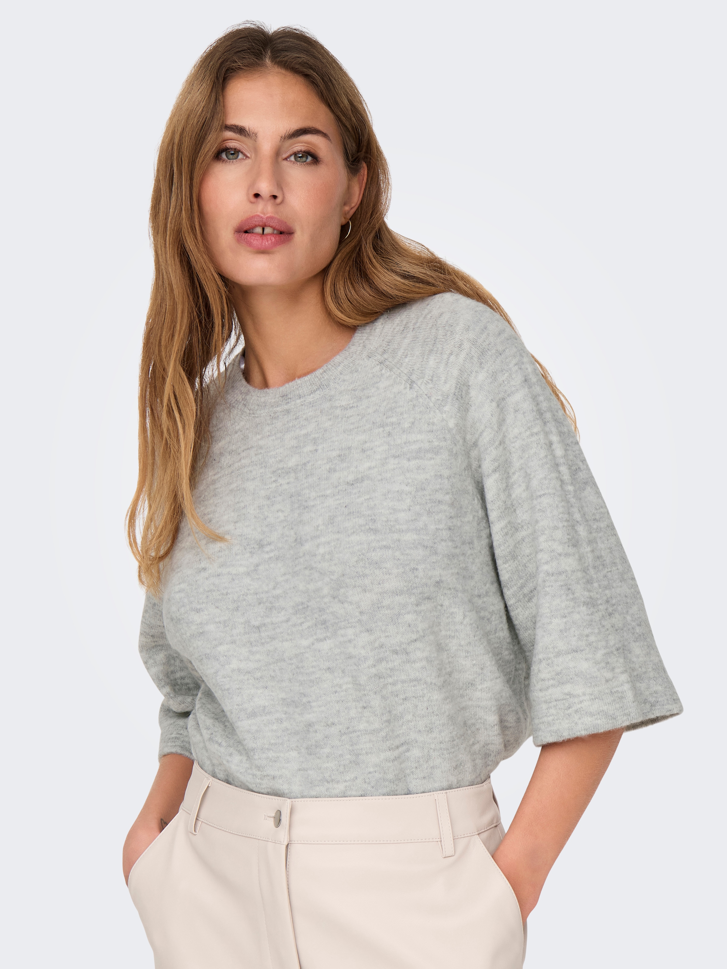 ONLY Strickpullover "ONLSIMONI 3/4 PULLOVER KNT NOOS" günstig online kaufen