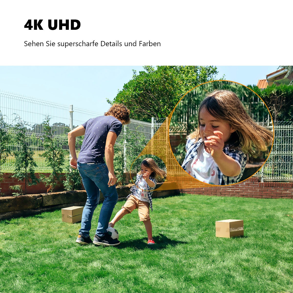 Imou Überwachungskamera »Knight 4K«, Außenbereich, (1 tlg.)