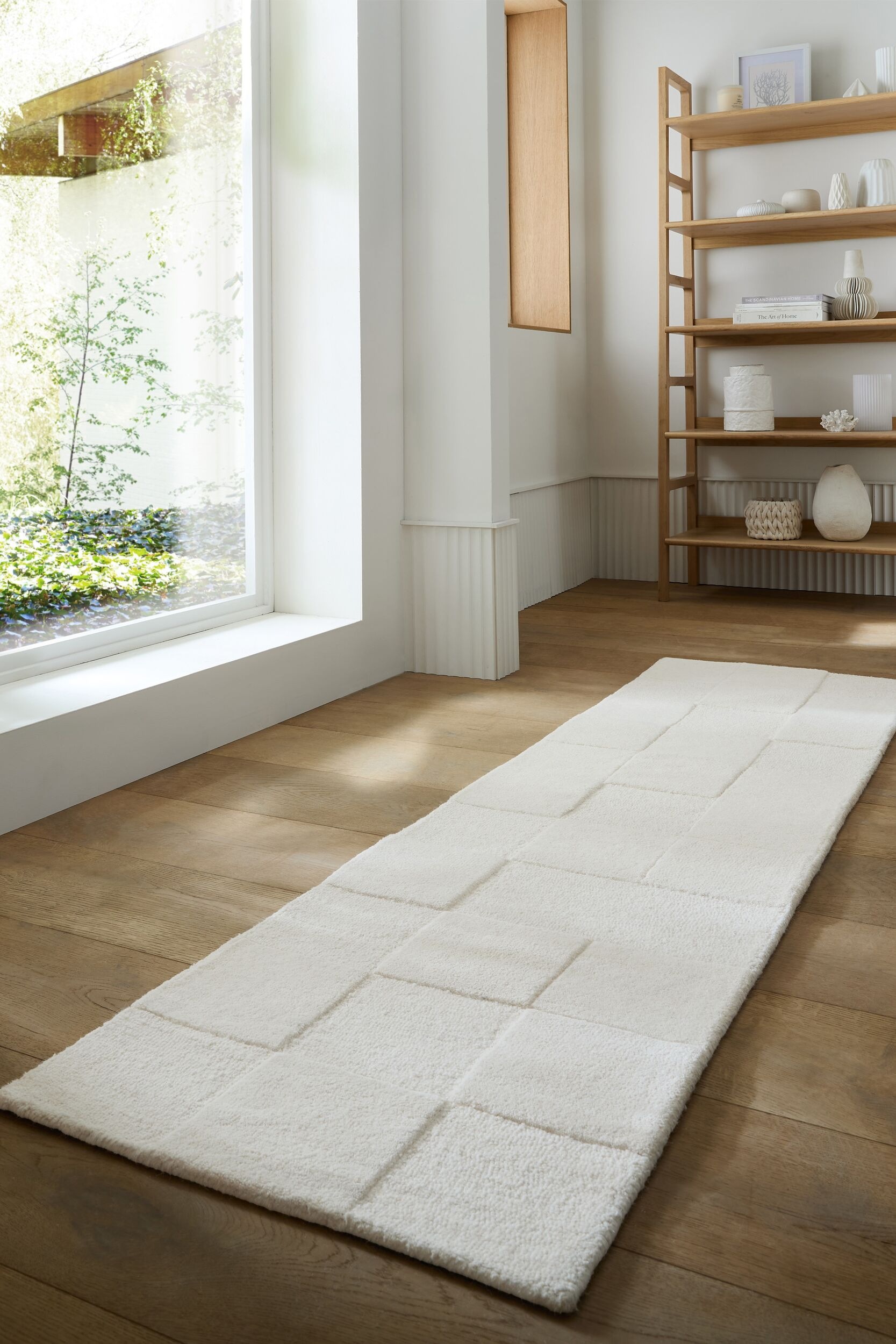 FLAIR RUGS Teppich »CHECKERBOARD« rechteckig 10 mm Höhe Hoch-Tief-Effekt, Wohnzimmer, Schlafzimmer