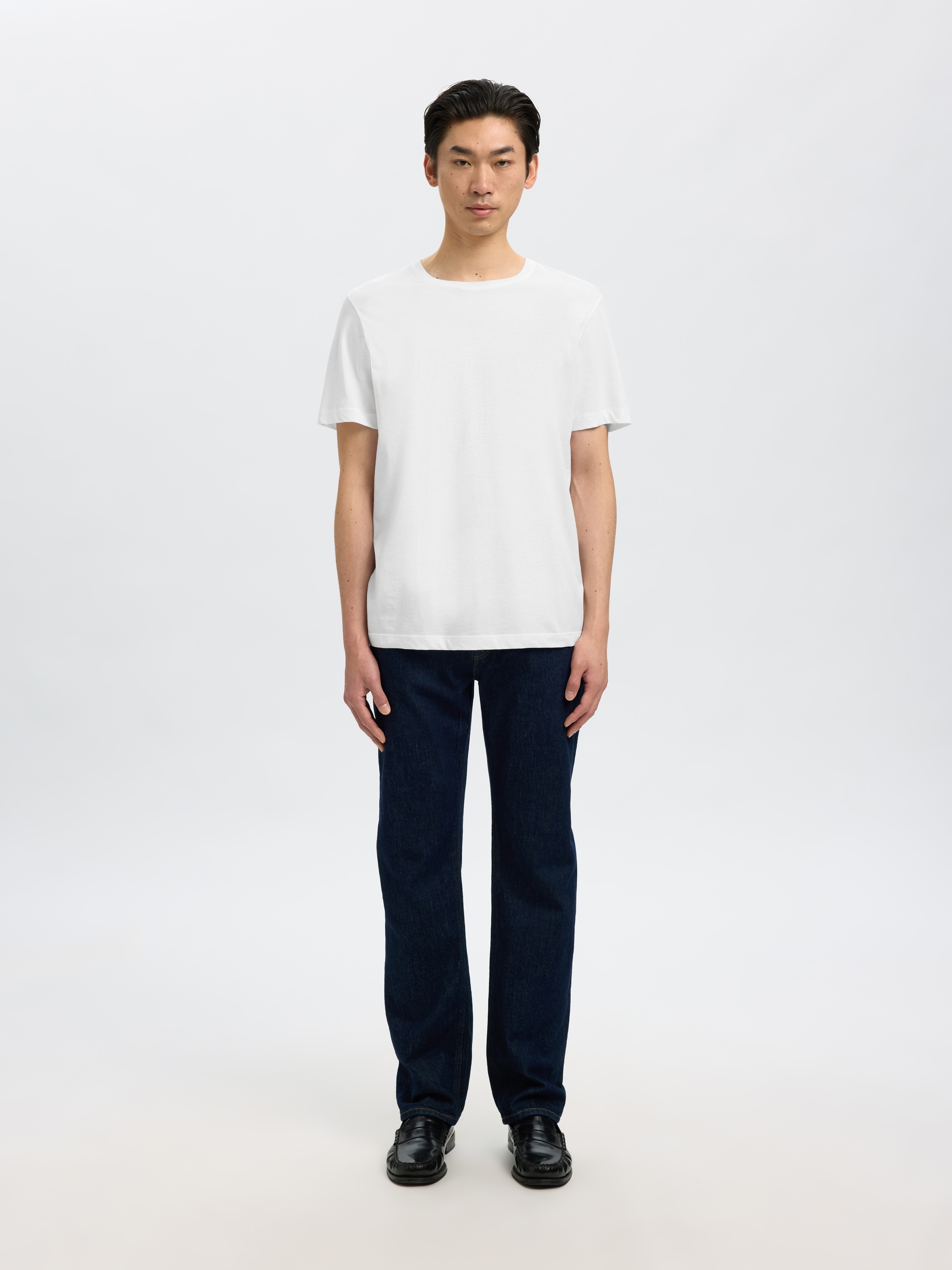 SELECTED Rundhalsshirt »SLHCORMAC SS O-NECK TEE 3-PACK NOOS« Packung, 3 Baumwolle, normal geschnitten, 3-er Pack