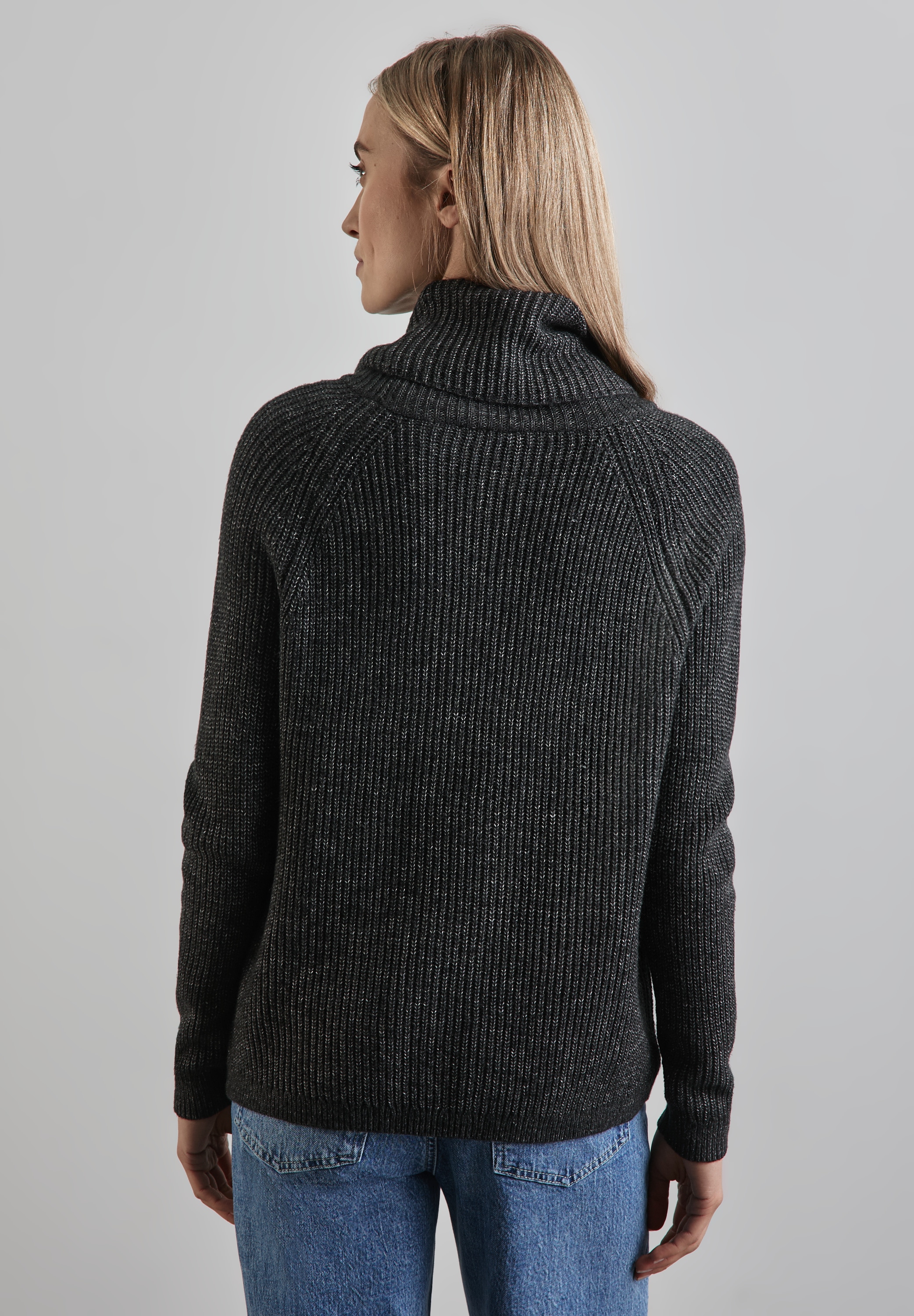 STREET ONE Rollkragenpullover, im soften Baumwoll-Mix günstig online kaufen