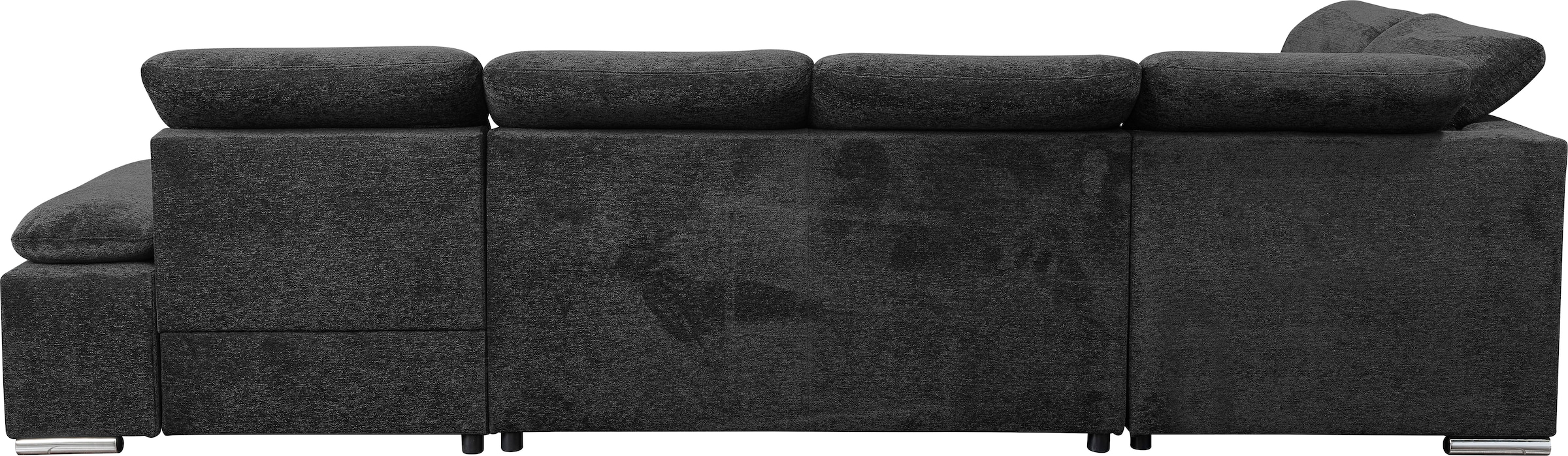 WERK2 Wohnlandschaft »Cordoba inkl. Bett, Bettkasten und Kopfteilfunktion, Breite 359cm«