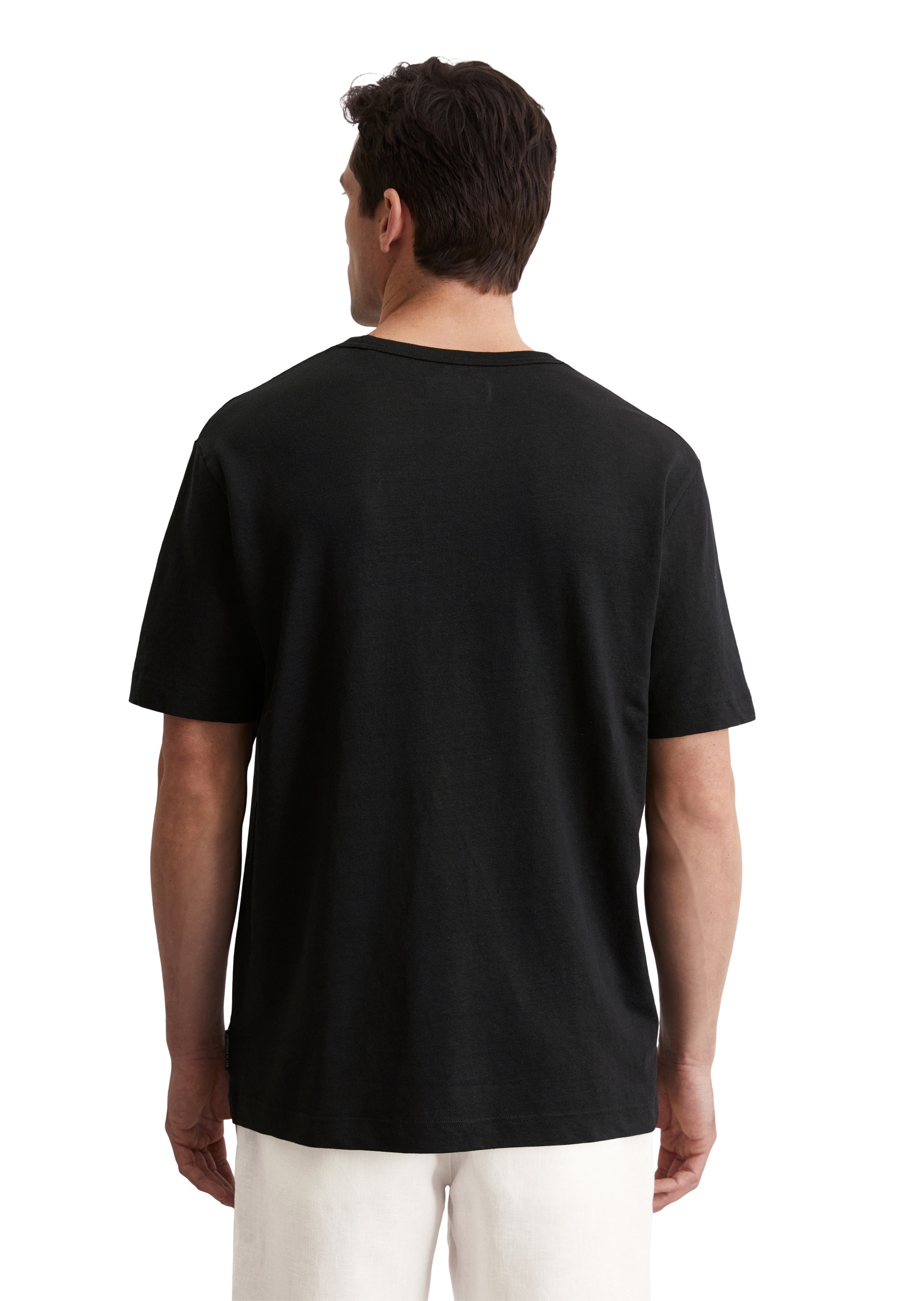 Marc O'Polo T-Shirt »aus Leinen mit Bio-Baumwolle«