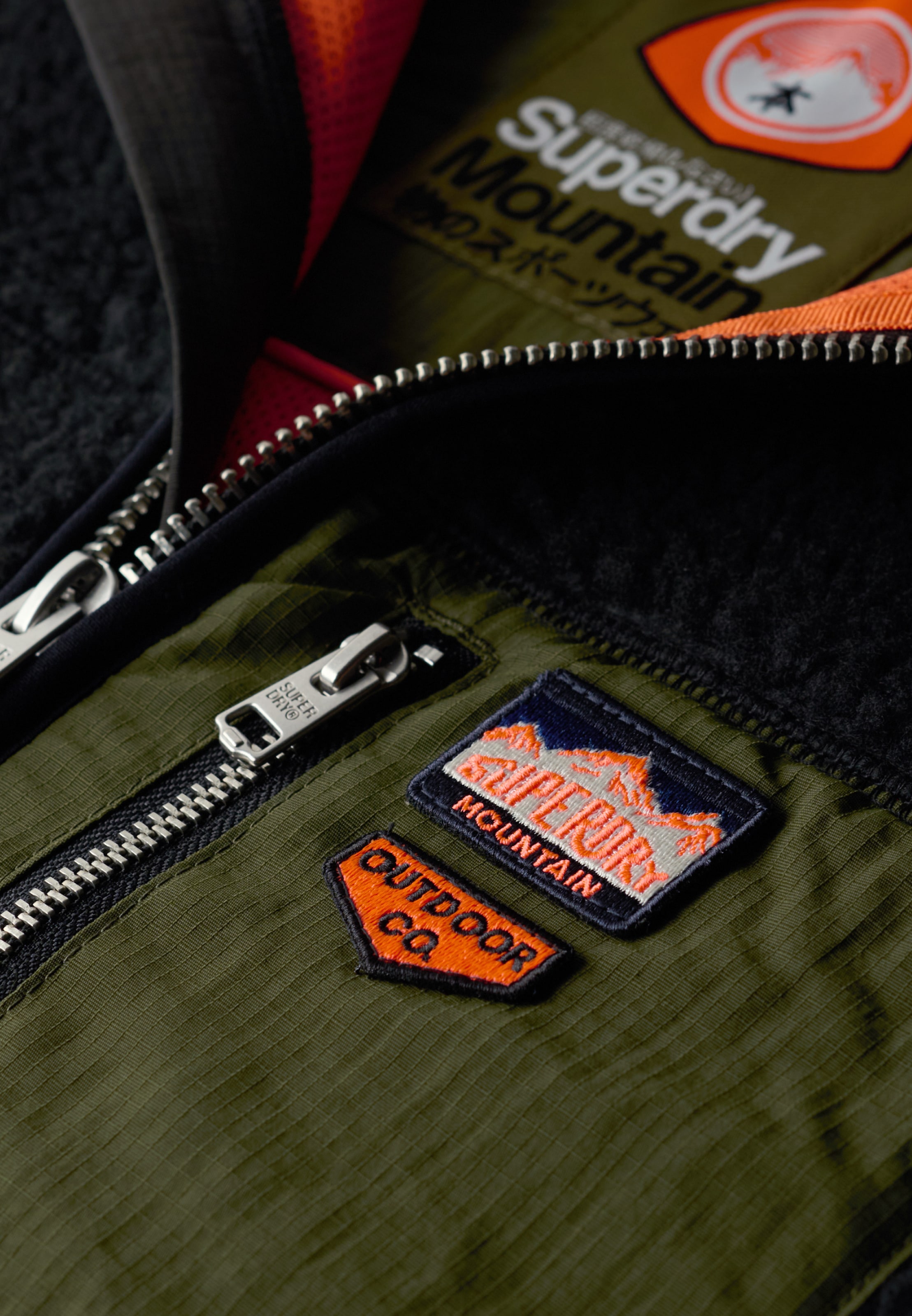 Superdry Steppweste »VINTAGE RETRO FLEECE GILET«