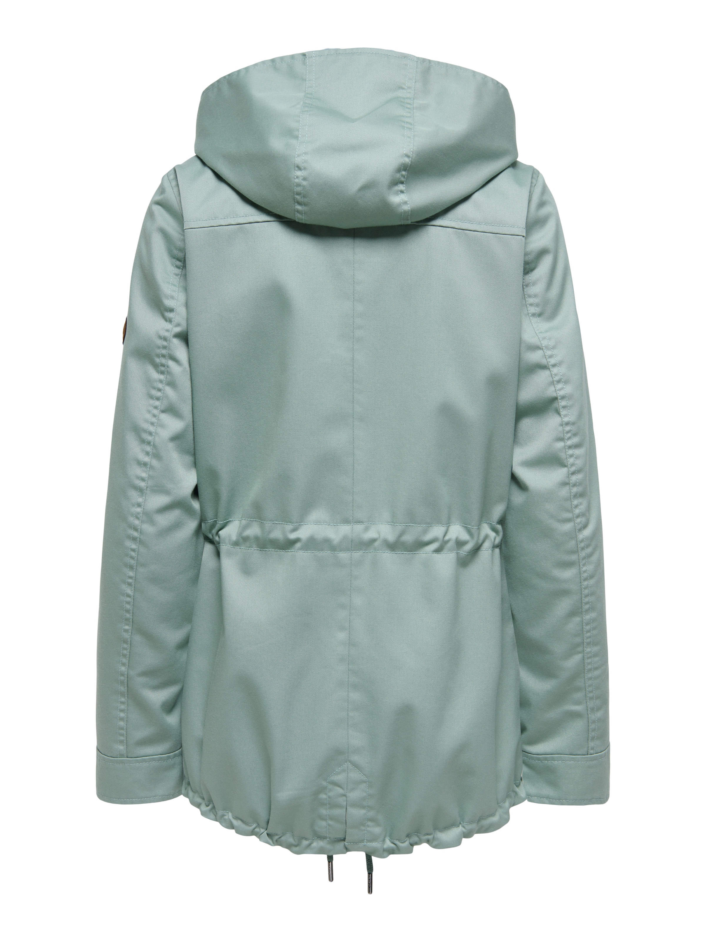 ONLY Parka »ONLLORCA LIFE CANVAS PARKA CC OTW« mit Kapuze mit Kordelzug in der Taille