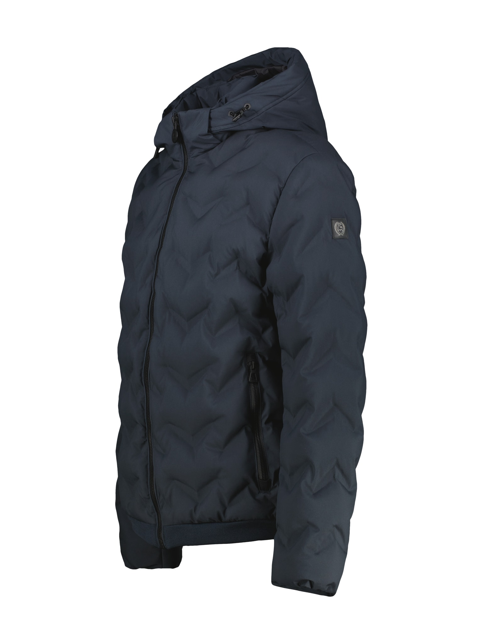 LERROS Steppjacke, mit Kapuze, mit Kapuze und Kordelzug