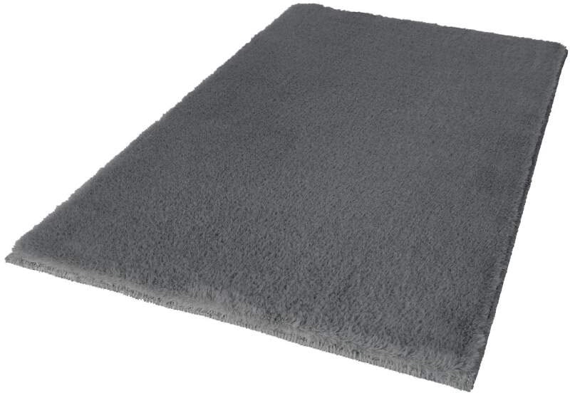 Carpet City Badematte "Topia Mats, Badteppich uni", rutschhemmend beschichtet, strapazierfähig, Hochflor, Kaninchen Hapt