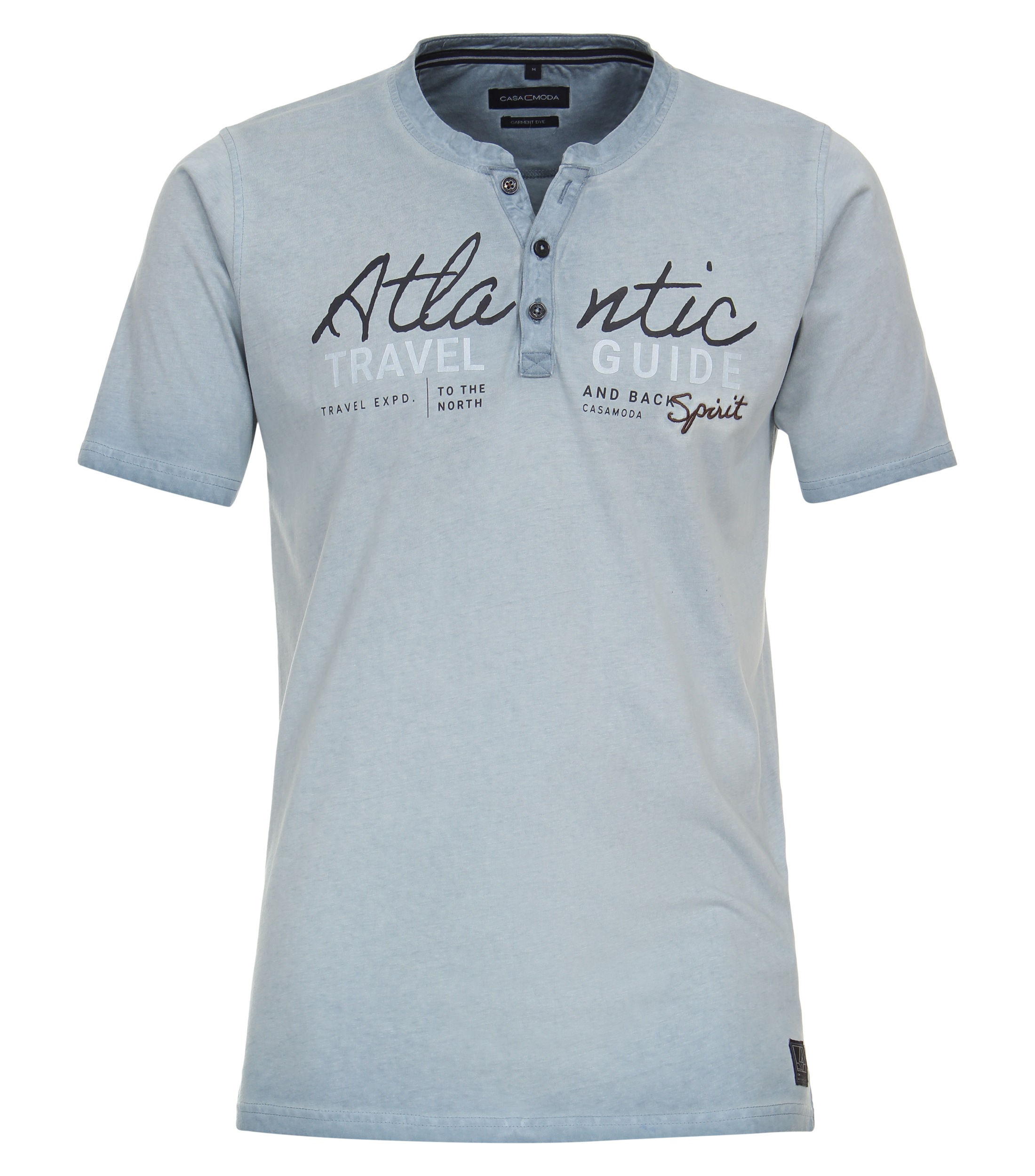 CASAMODA Henleyshirt "CASAMODA Henley uni" günstig online kaufen