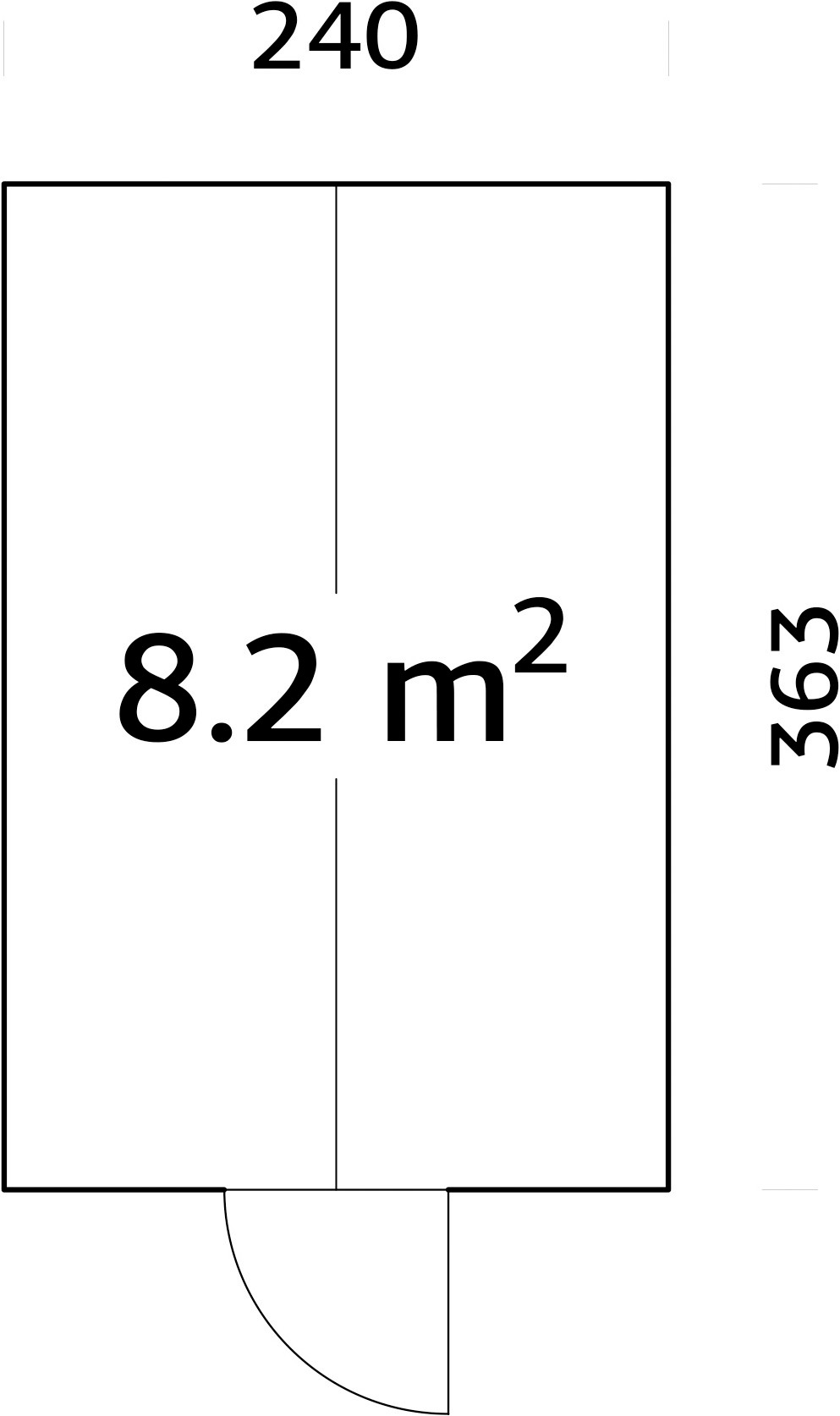 Palmako Gewächshaus »Emilia 8,2 m² (RAL7012)«