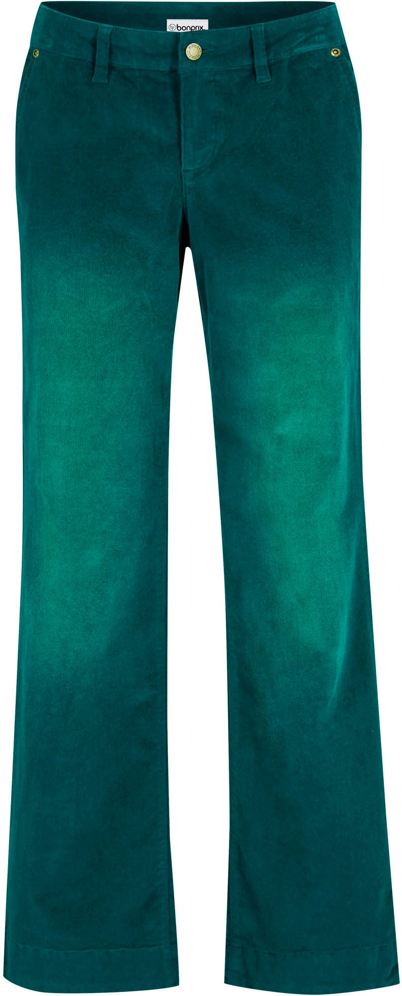 bonprix Cordhose »Stretch-Cordhose, Wide«  aus Baumwolle und Elasthan, Loose Fit, ausgestelltes Bein