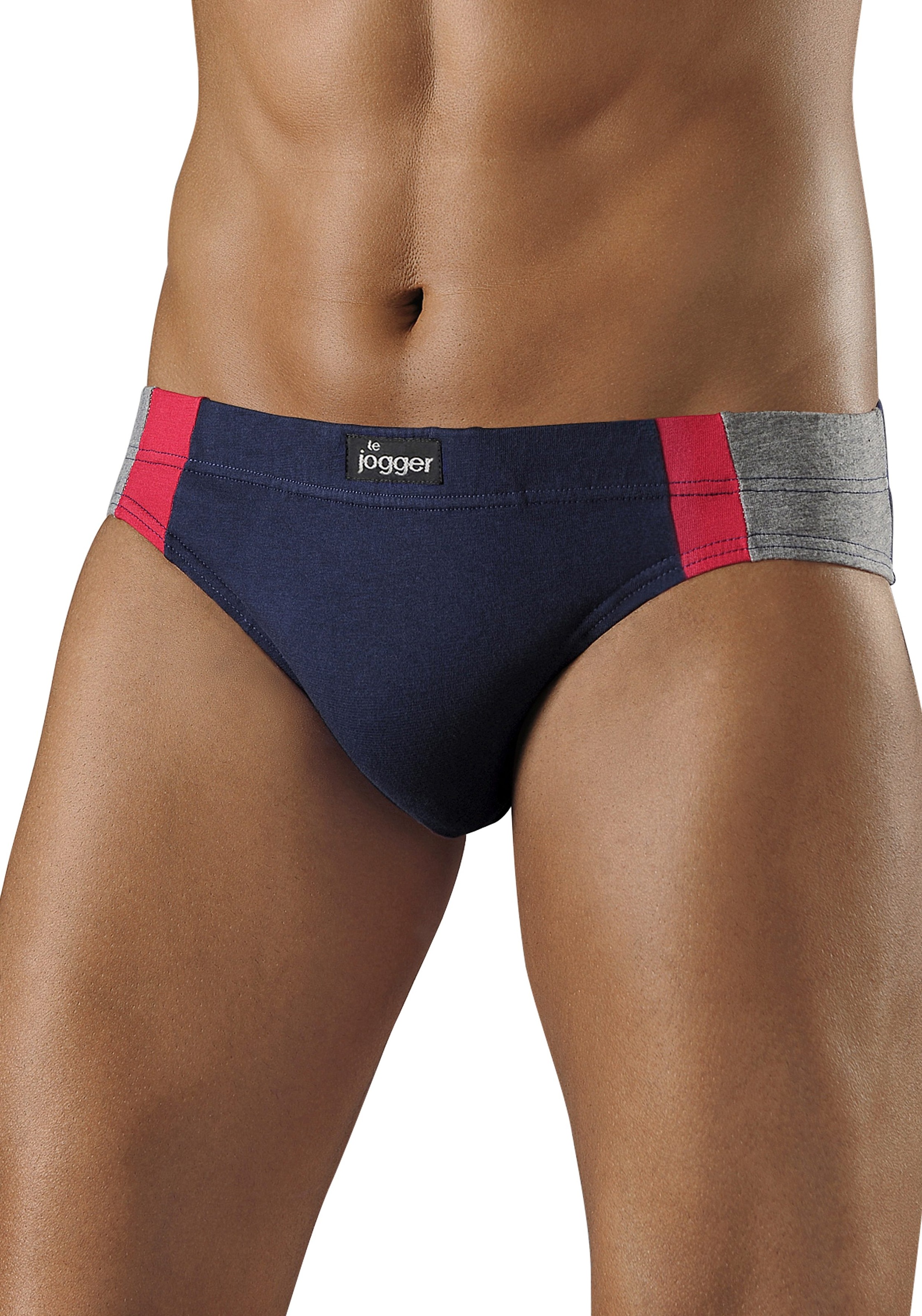 le jogger Slip Packung, 4 Stk. optimale Passform durch Baumwoll-Stretch günstig online kaufen