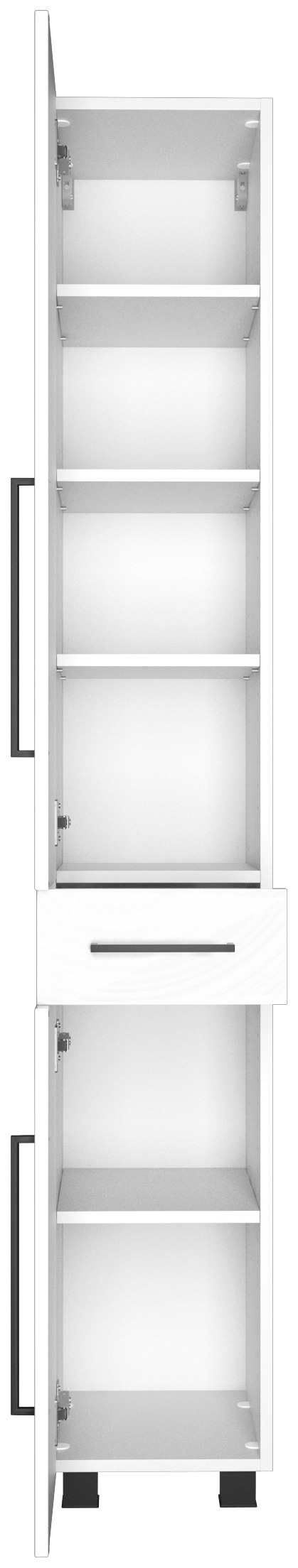 welltime Seitenschrank "Luena", Breite 30 cm, mit Metall-Auszug und Softclo günstig online kaufen