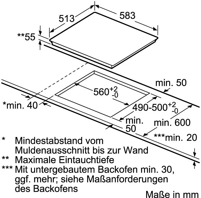 | mit SCHOTT Flex-Induktions-Kochfeld PXX645FC1E, BOSCH Powerboost -Funktion BAUR von CERAN®,