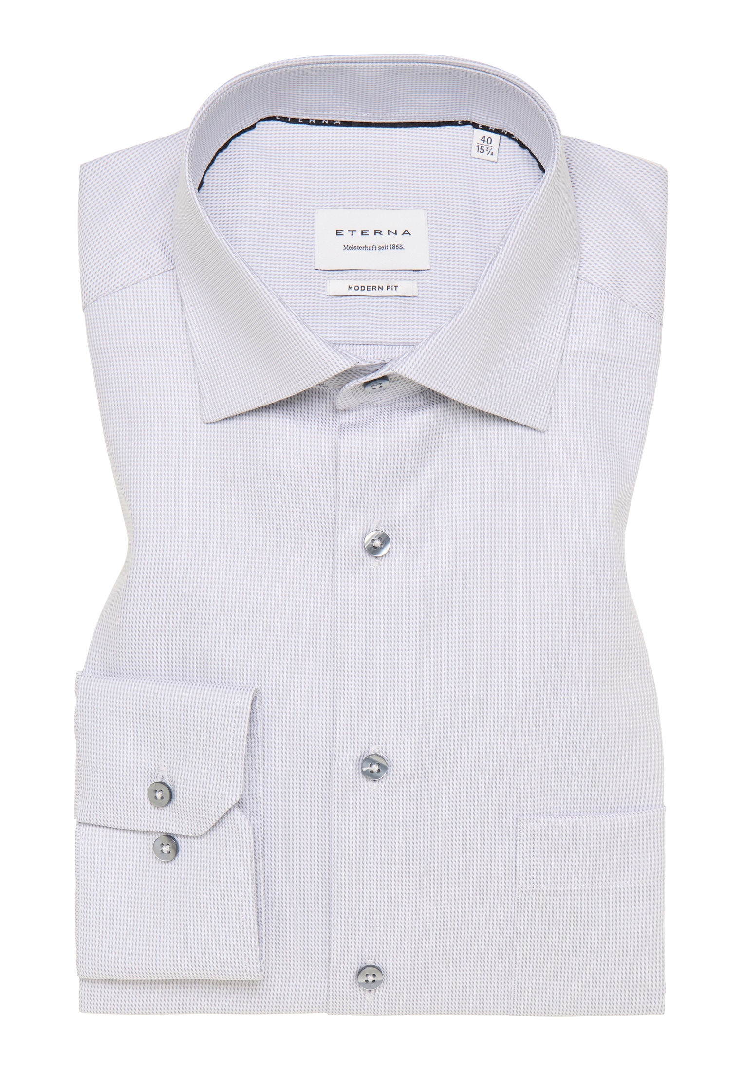Eterna Langarmhemd »MODERN FIT«, NON IRON (bügelfrei)