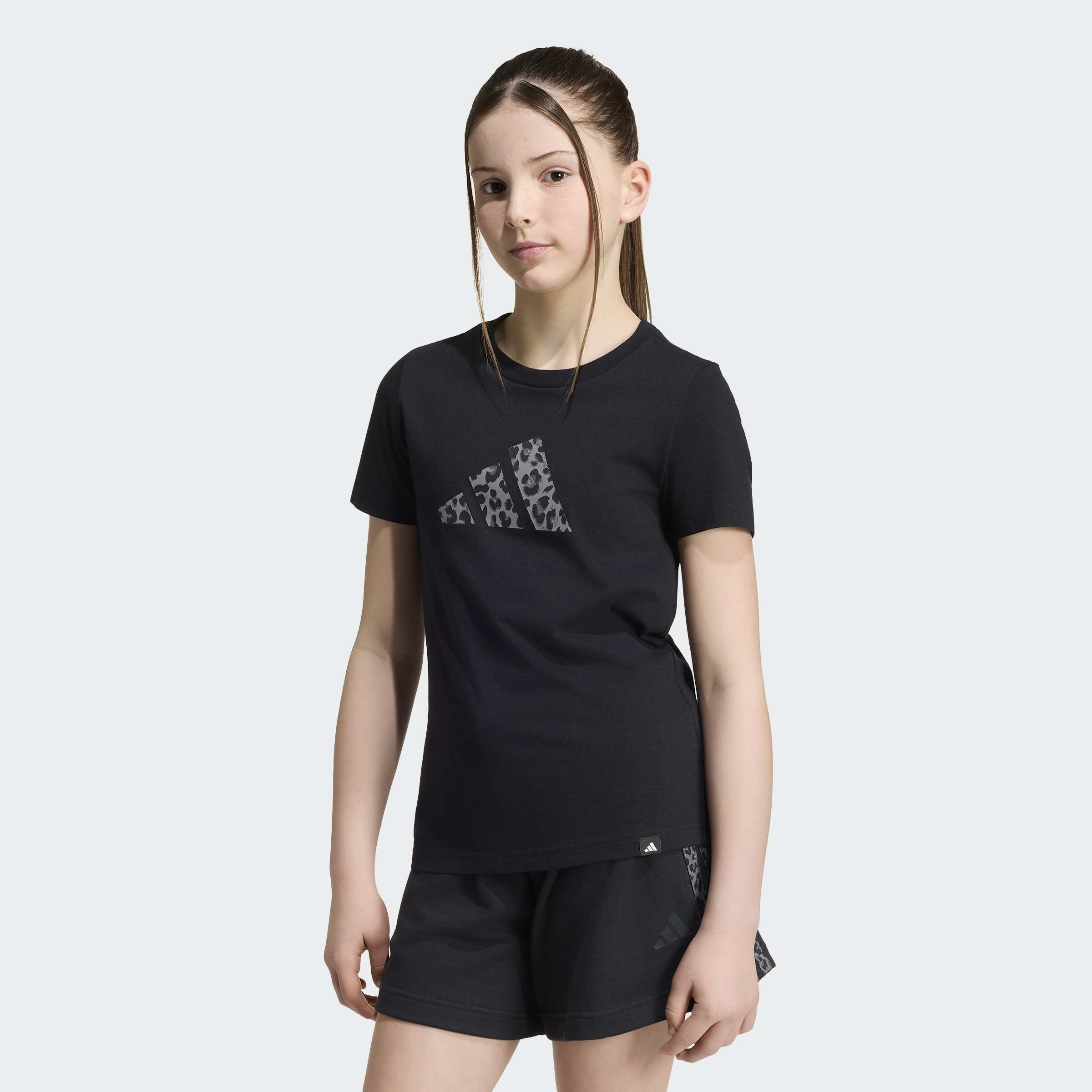adidas Sportswear "KIDS ANIMALPRINT GRAFIK" für Kinder, mit Rundhalsausschnitt