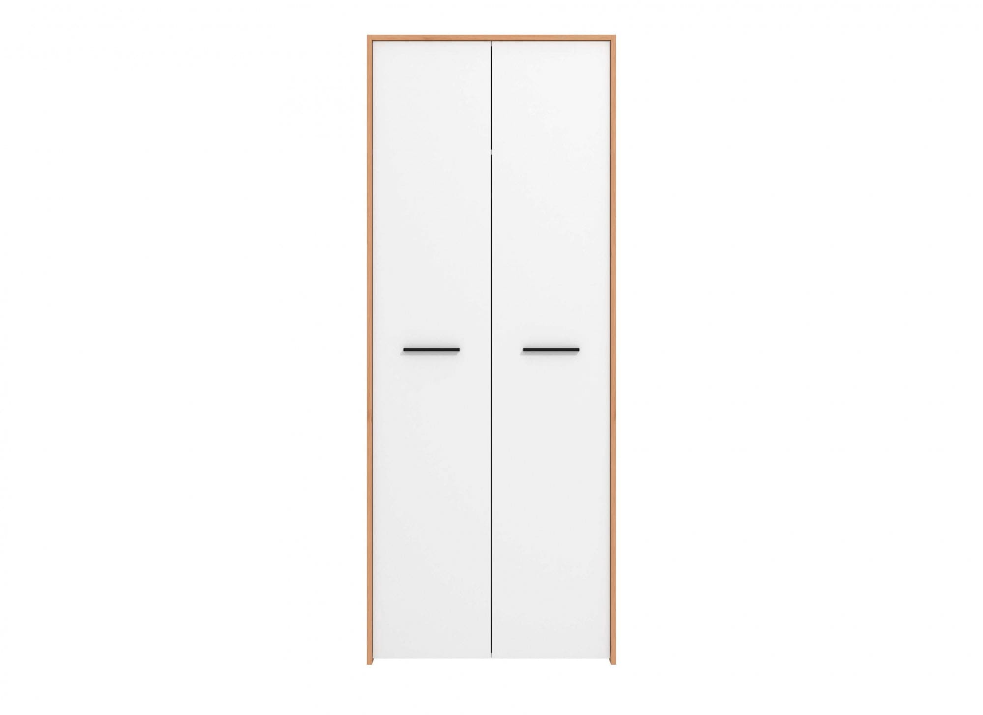 INOSIGN Kleiderschrank »Varadero, FSC®-zertifizierter Holzwerkstoff, Made in Europe«, 2-türig, 80,5/53/203,5cm, weiß-eichefarben