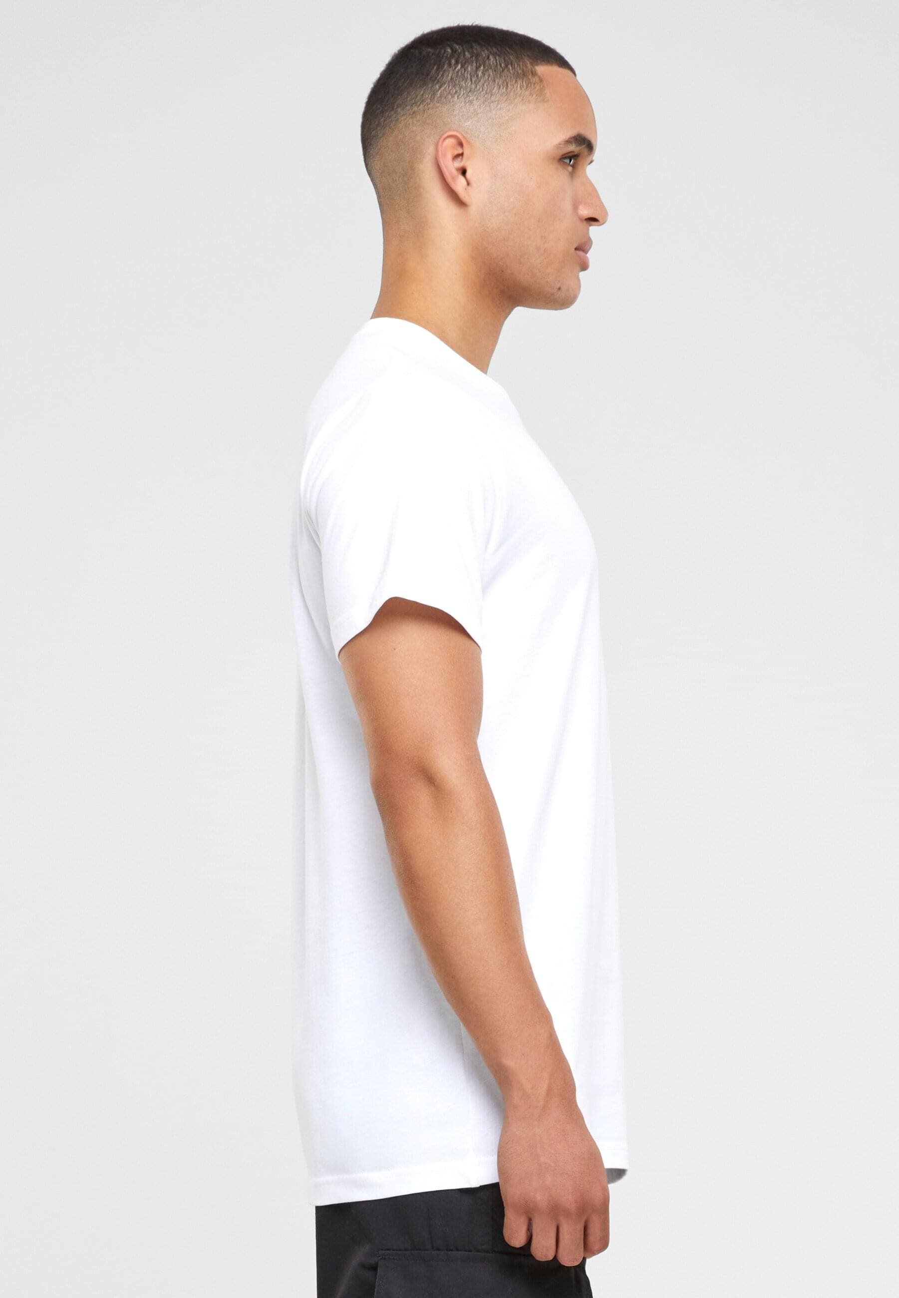 MisterTee T-Shirt »MisterTee Herren Donut Tee EMB«, (1 tlg.)