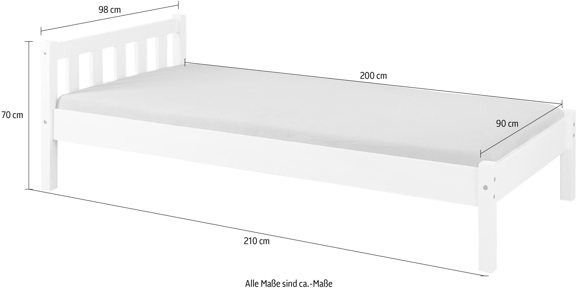Inter Link Massivholzbett