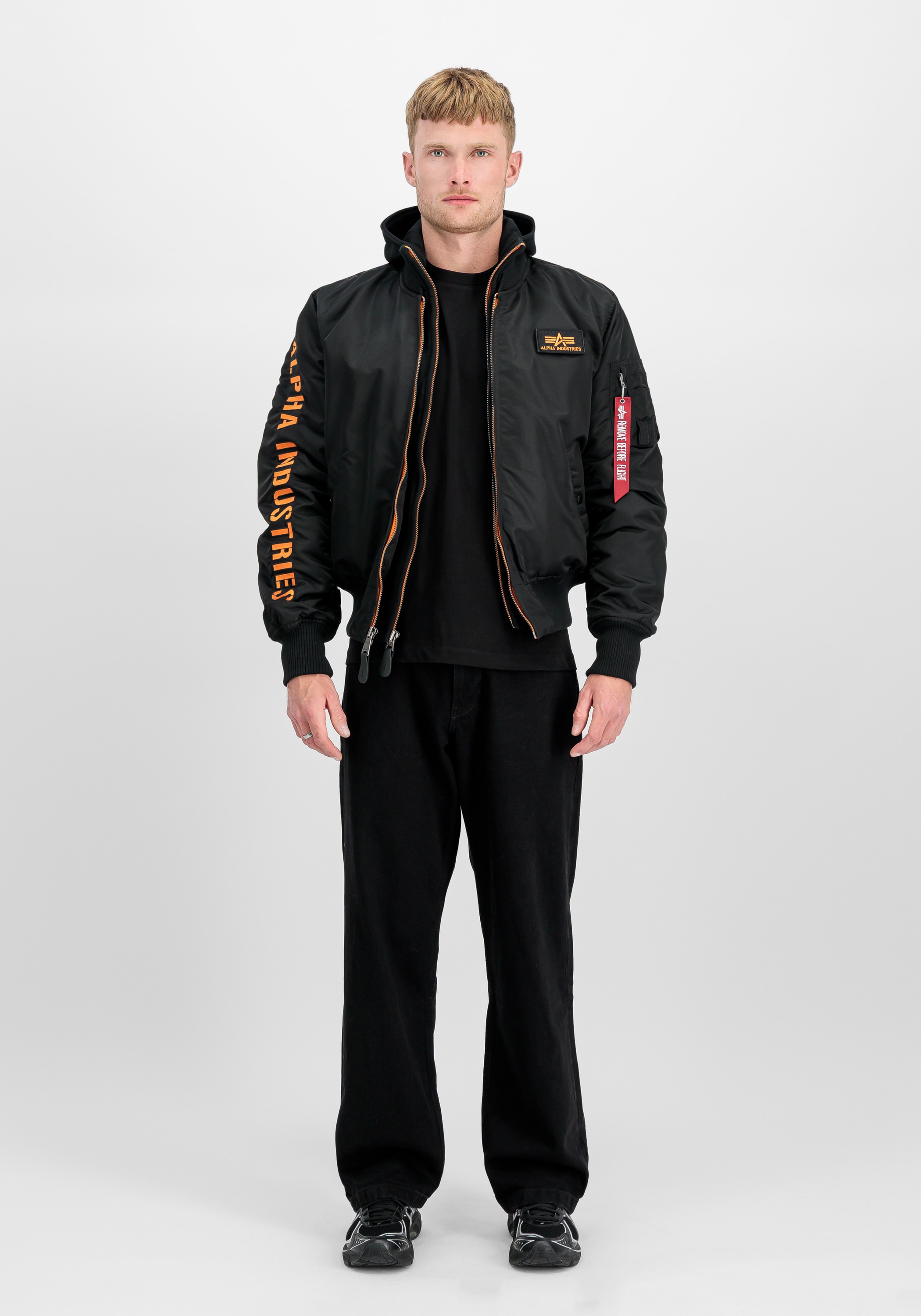 Alpha Industries Bomberjacke »MA-1 D-Tec Sleeve Embroidery Bomberjacke«