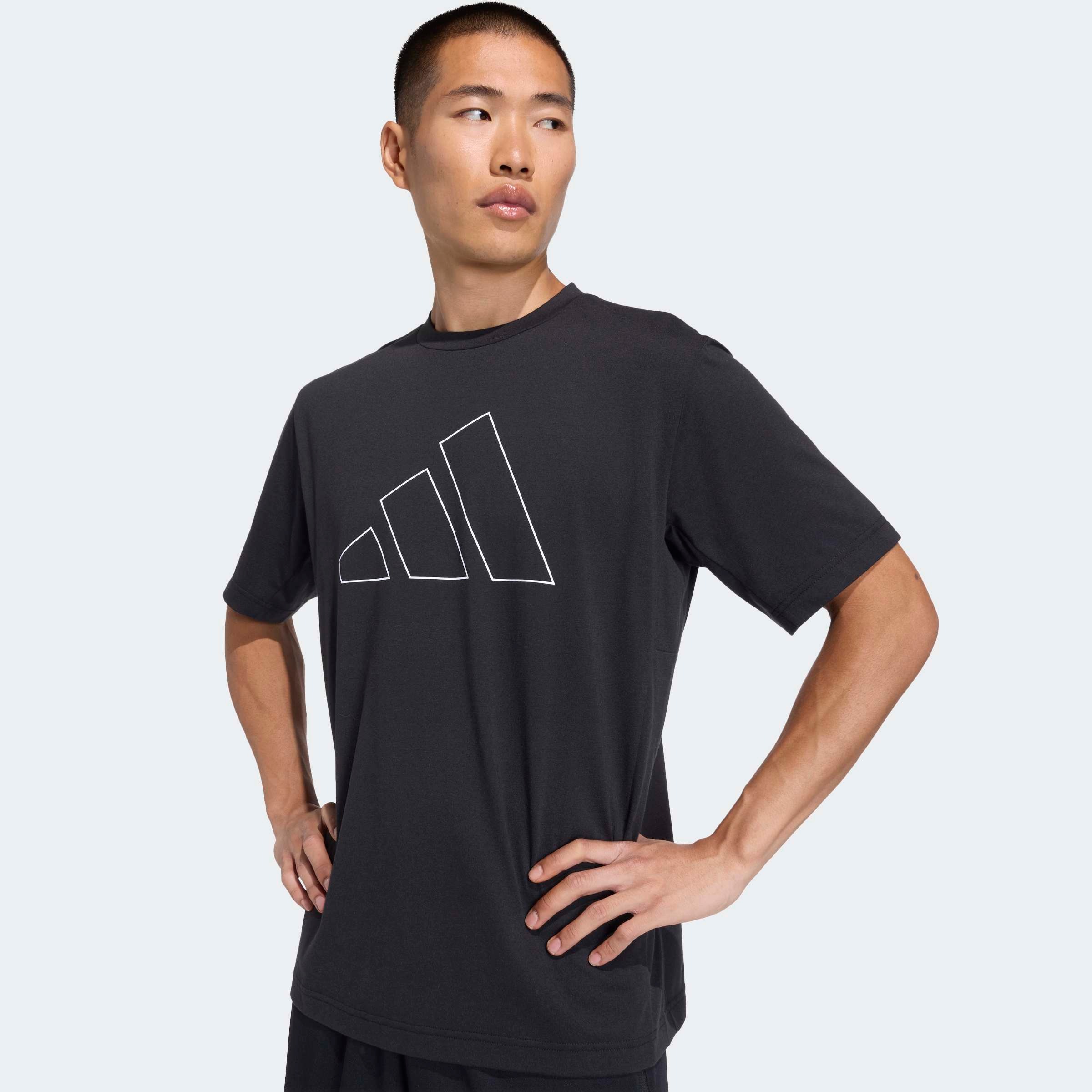 adidas Performance T-Shirt "WORKOUT ESSENTIALS FEELREADY LOGO" günstig online kaufen