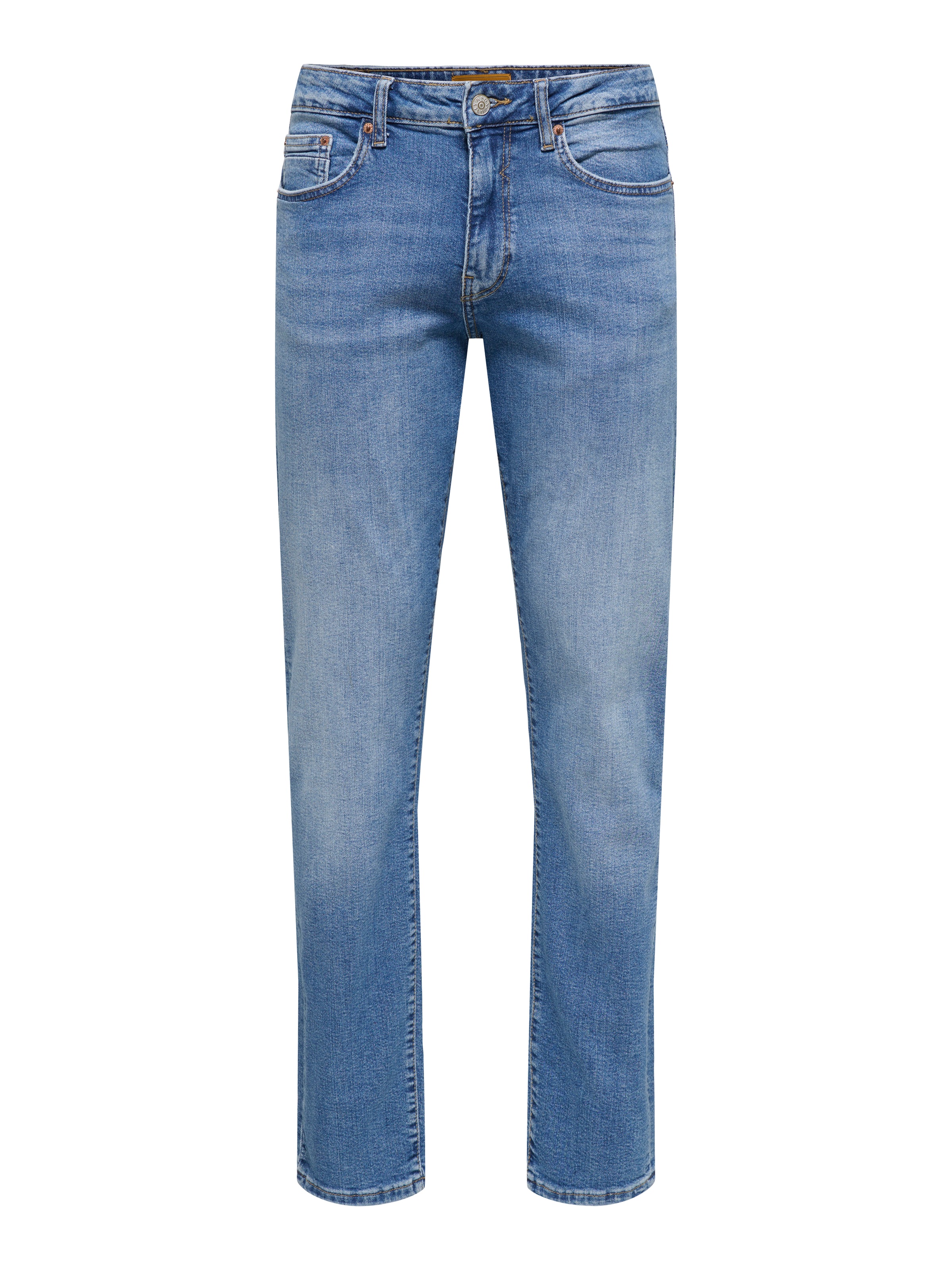 Thumbnail - ONLY & SONS Straight-Jeans "ONSWEFT REG. MBD 5094 TAI DNM NOOS" im 4-Pocket-Style