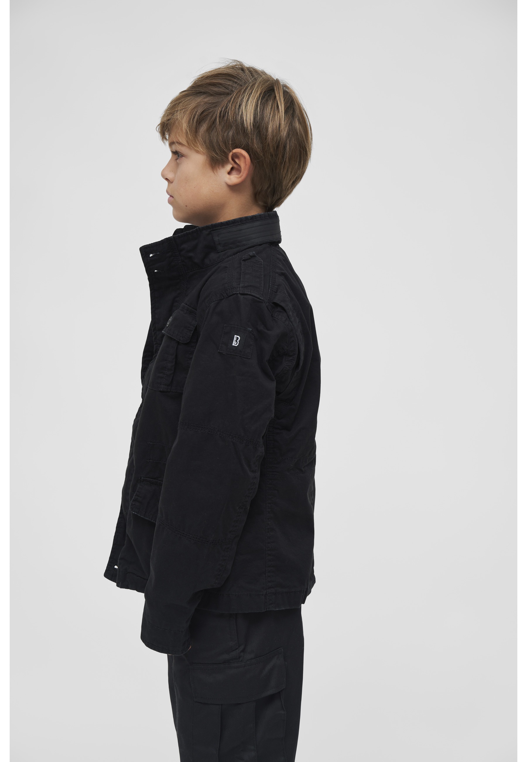 Brandit Allwetterjacke »Brandit Herren Kids Britannia Jacket« 1 Stk. tlg. ohne Kapuze