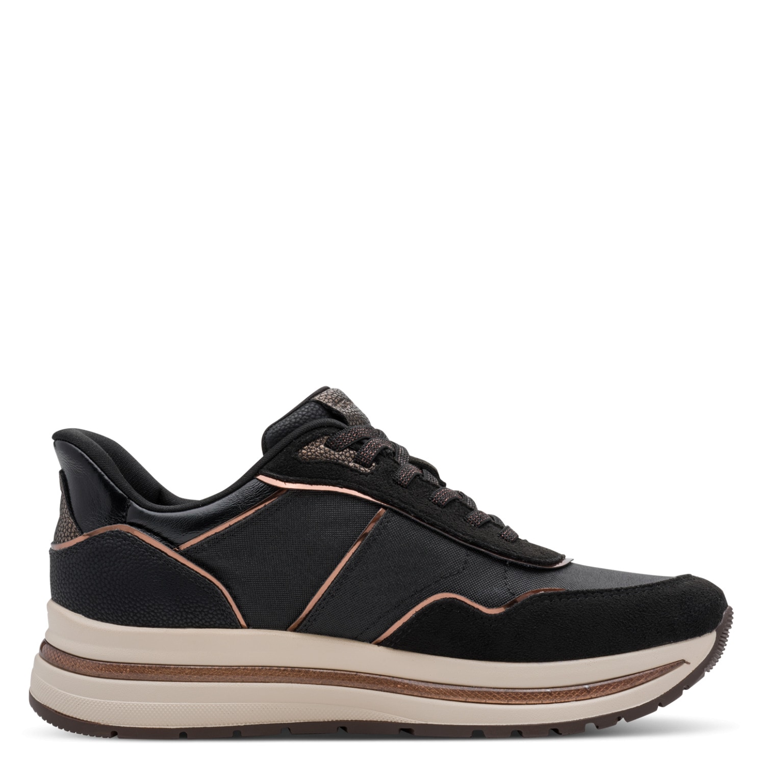 Tamaris Plateausneaker  Freizeitschuh, STEP IN Damensneaker, Halbschuh veganer Herstellung