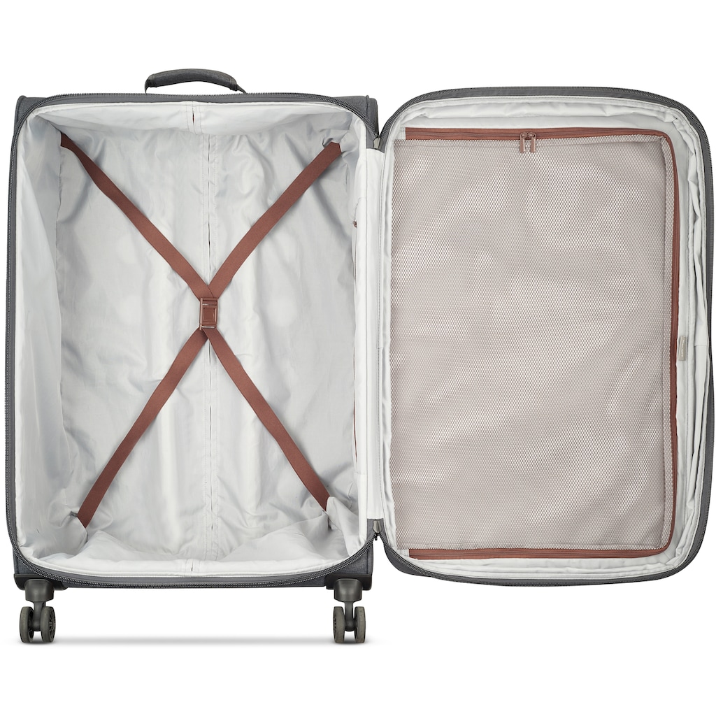 Delsey Weichgepäck-Trolley »Maubert 2.0, 79 cm«, 4 Rollen