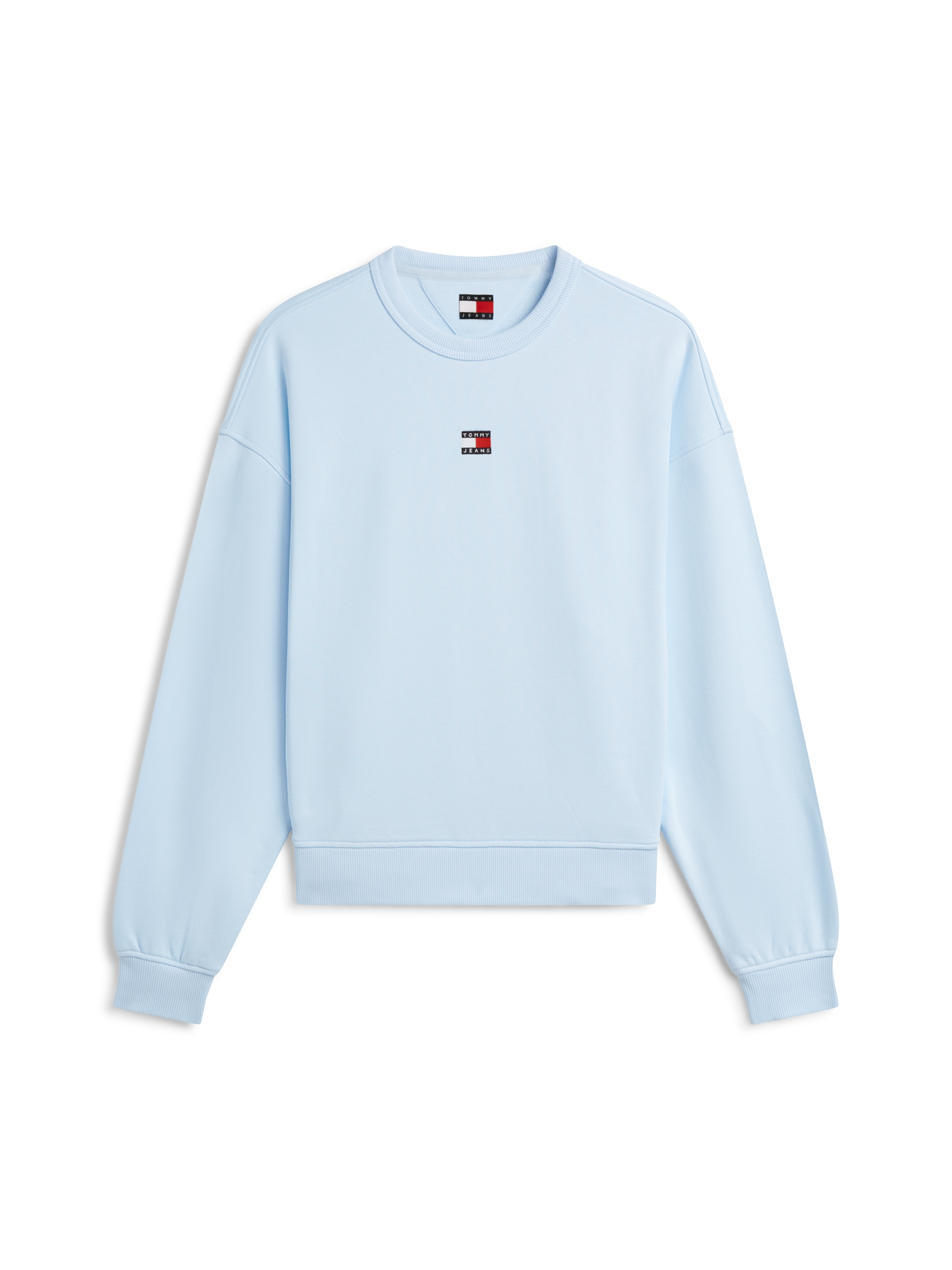 Tommy Jeans Kapuzensweatshirt »TJW BXY BADGE CREW EXT«, Baumwolle, Kängurutasche
