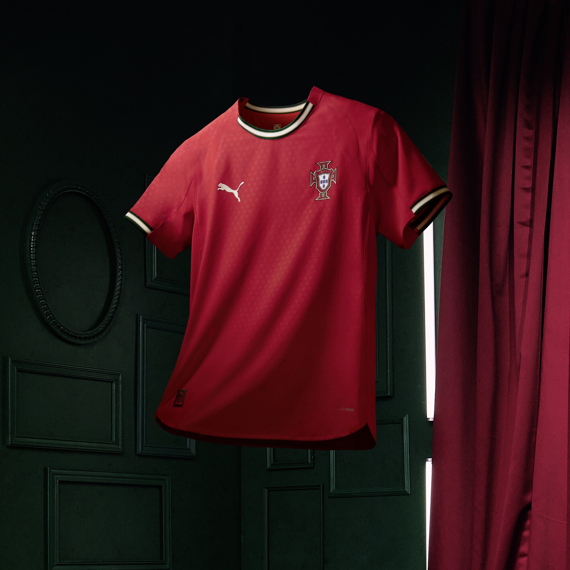 PUMA Trainingsshirt »Portugal 2025 Heimtrikot Jugendliche«