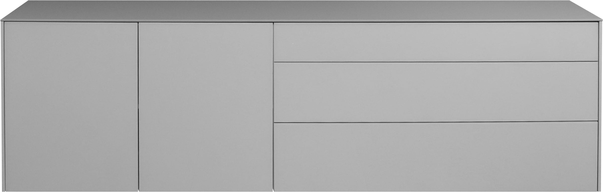 Mäusbacher Lowboard »Imola TOPSELLER!«, (OTTOs Choice), Lowboard mit Glasfront und Glasoberplatte