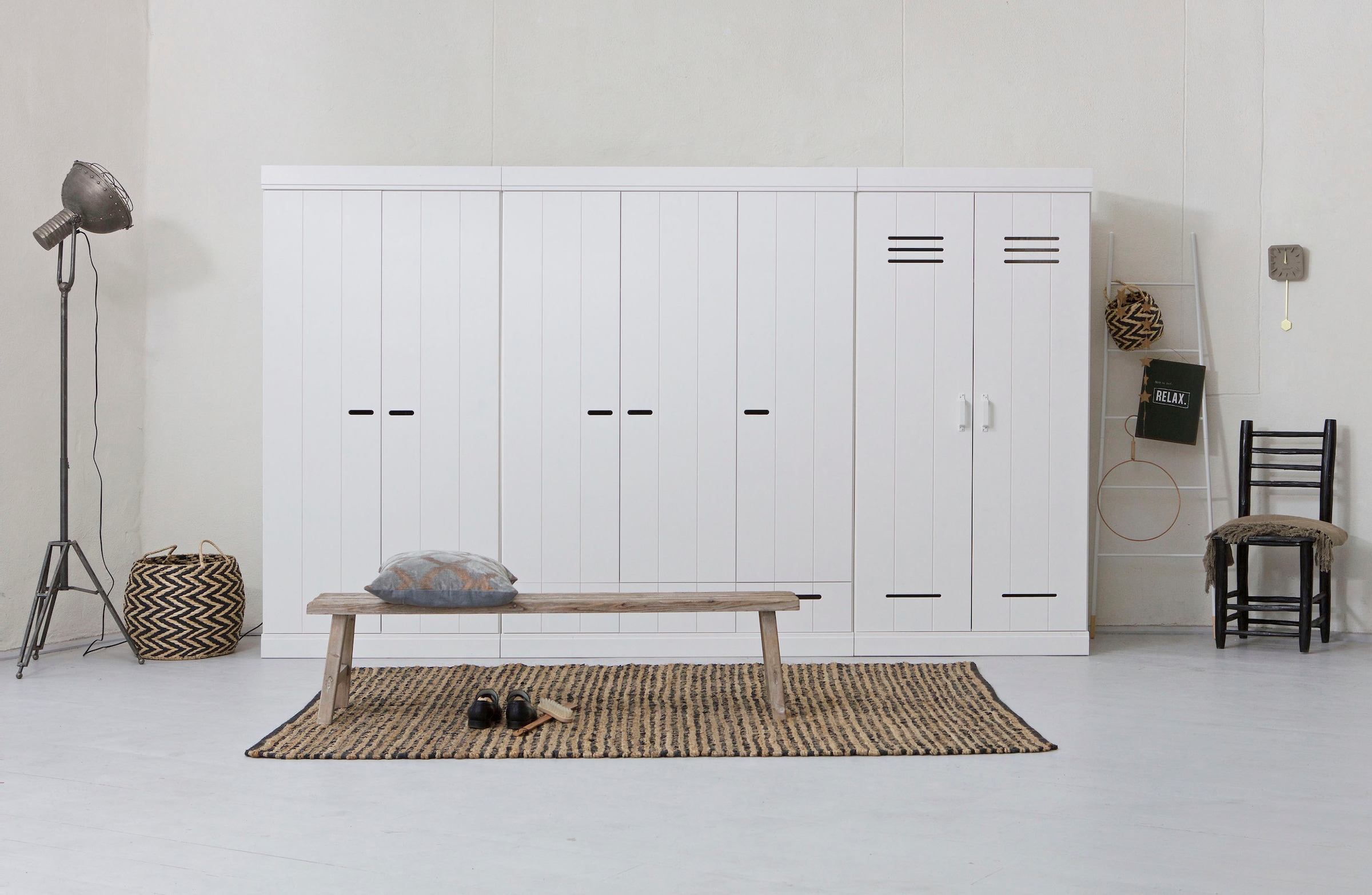 WOOOD Garderobenschrank »Connect«, mit Kleiderstange, Breite 94 cm x Höhe 195 cm