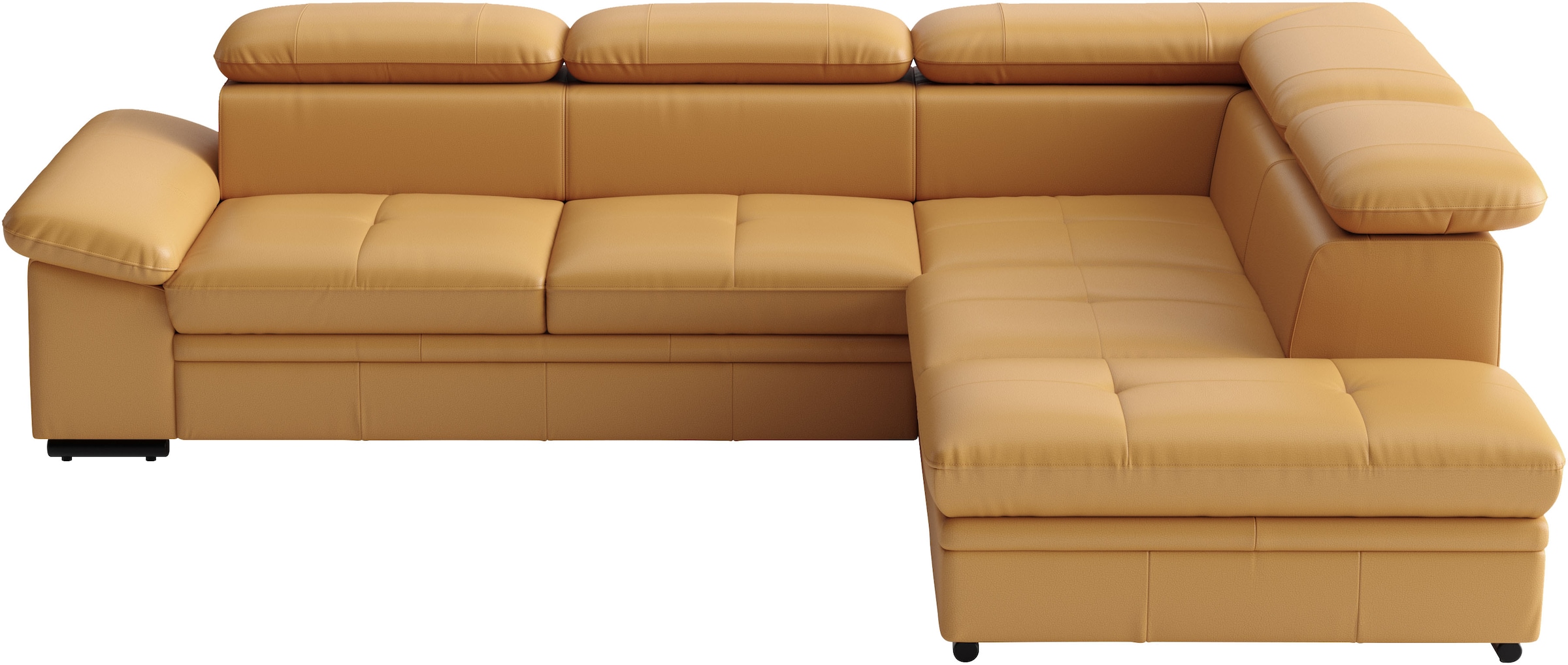 sit&more Ecksofa "Viola L-Form, B: 249 cm, Arm- & Kopfteilverstellung" optional mit Schlaffunktion
