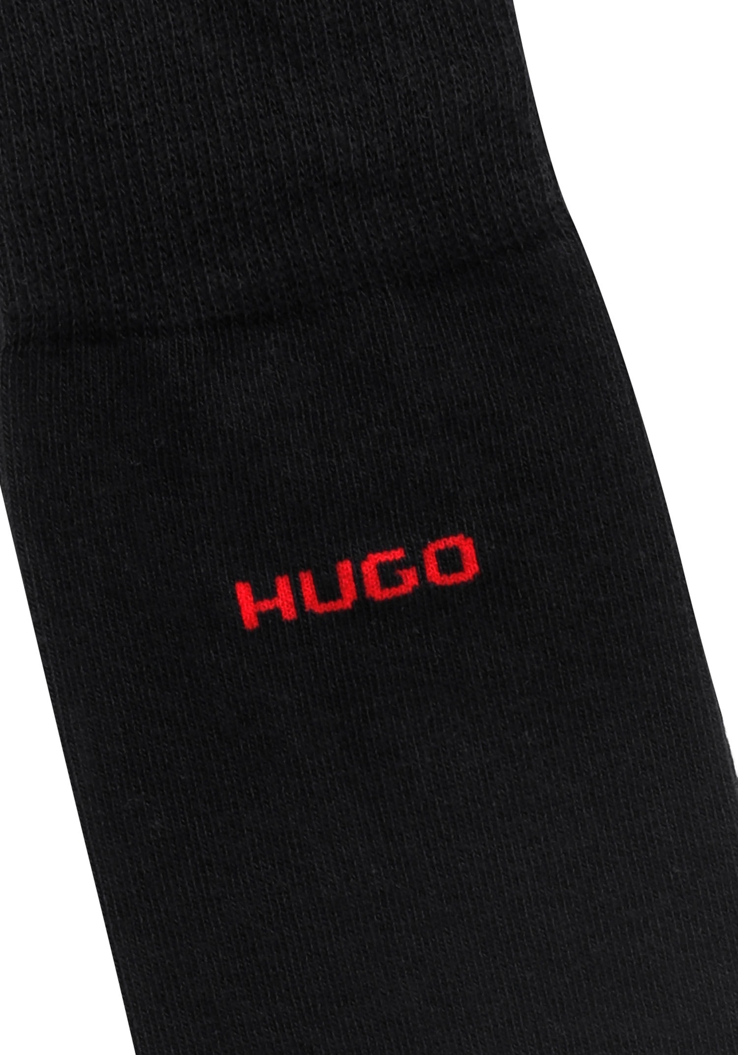 HUGO Underwear Businesssocken »2P RS UNI CC«, (Packung, 2 Paar, 2er Pack), mit kontrastfarbenem HUGO Logo-Schriftzug